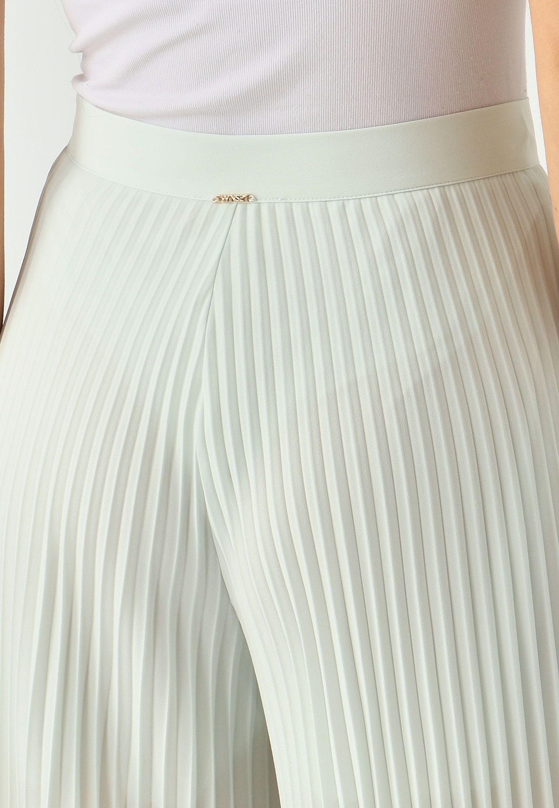 Pantalone plissé a gamba ampia 