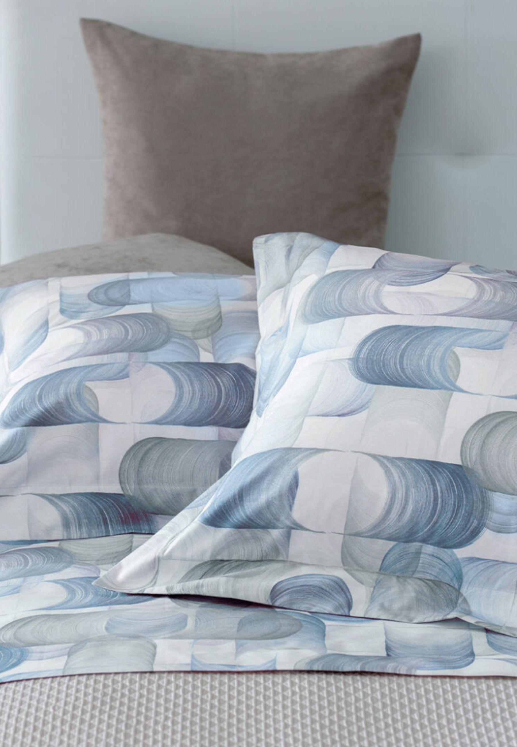 Lenzuola Stanley azzurro matrimoniale 