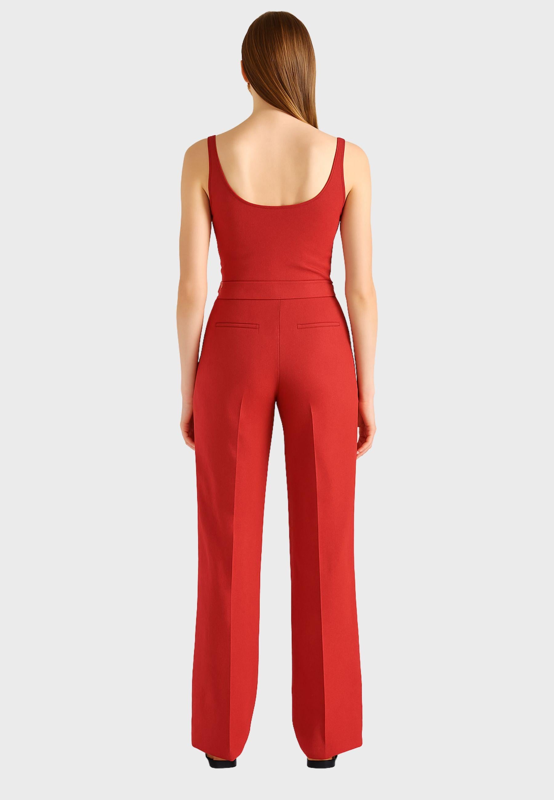Pantalone Palazzo Deanna  in 100% Lino - Made in Italy<BR/> 