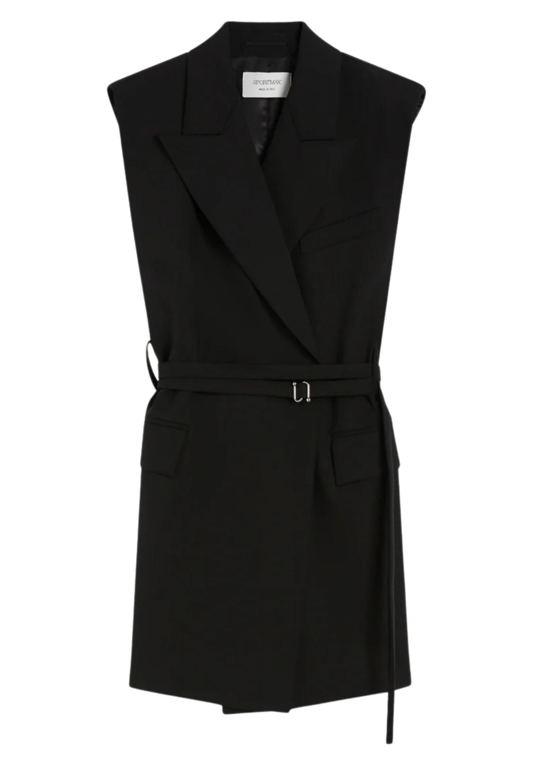 Sportmax Gilet CIURMA in pura lana vergine 