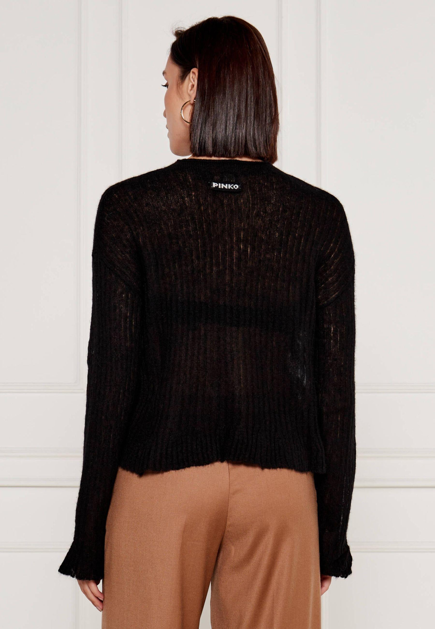 Maglia Pinko in seta, lana e cashmere 