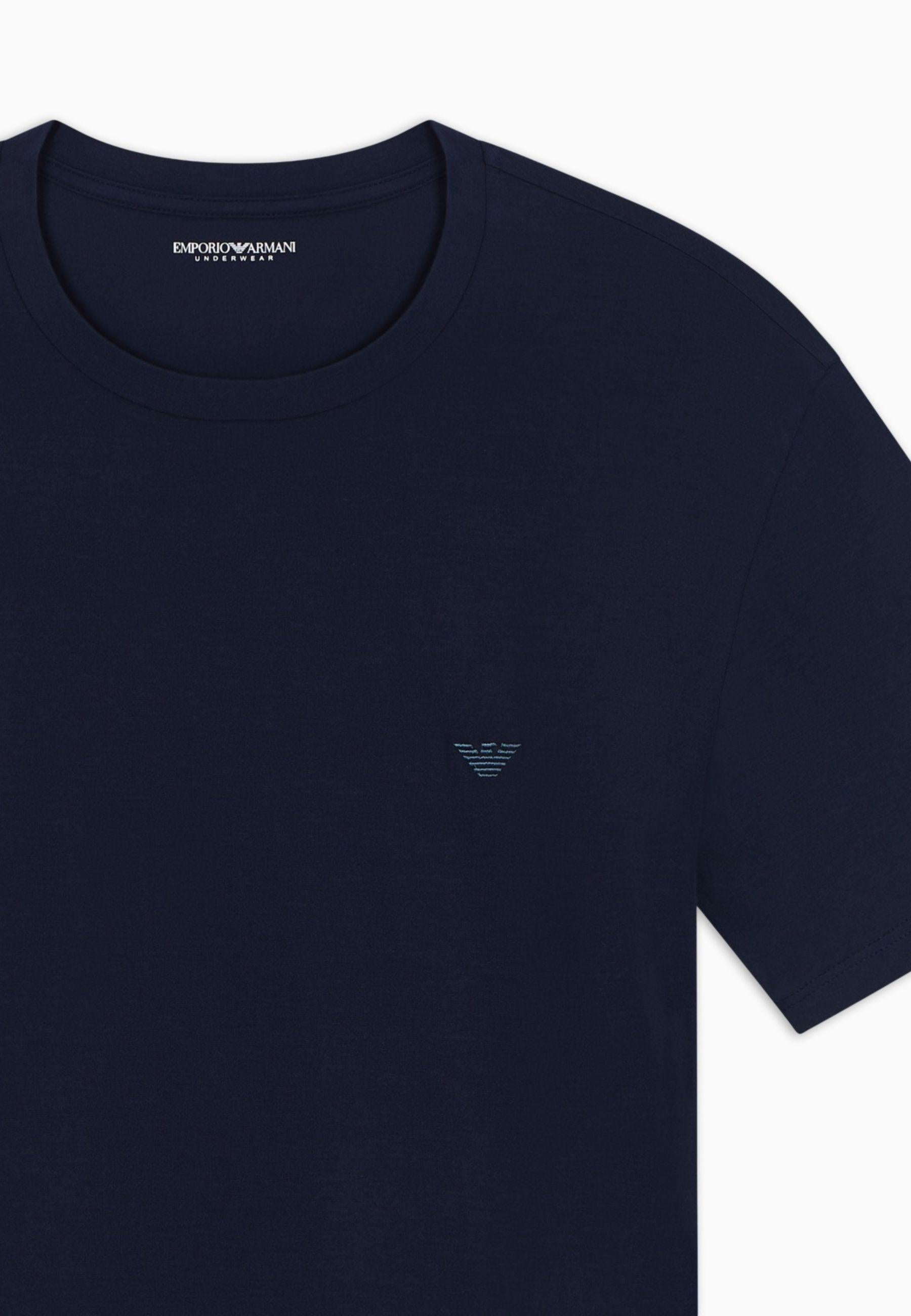 EMPORIO ARMANI - Pigiama con Bermuda in Soft Modal 