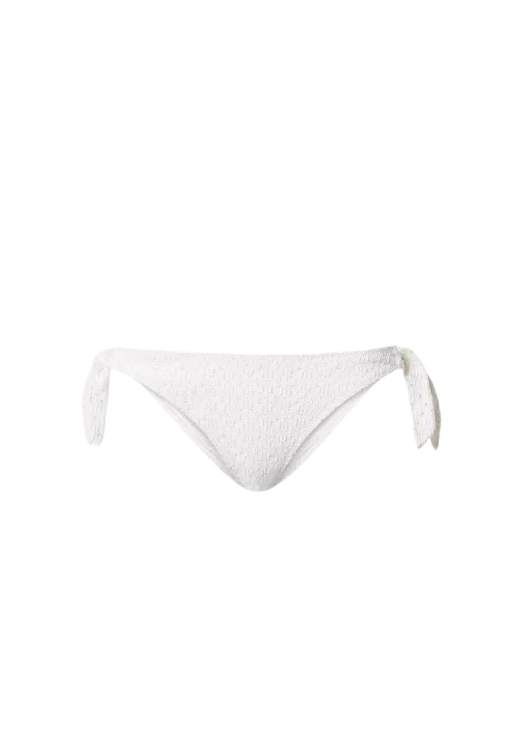 Tanga da bagno con ricamo sangallo 