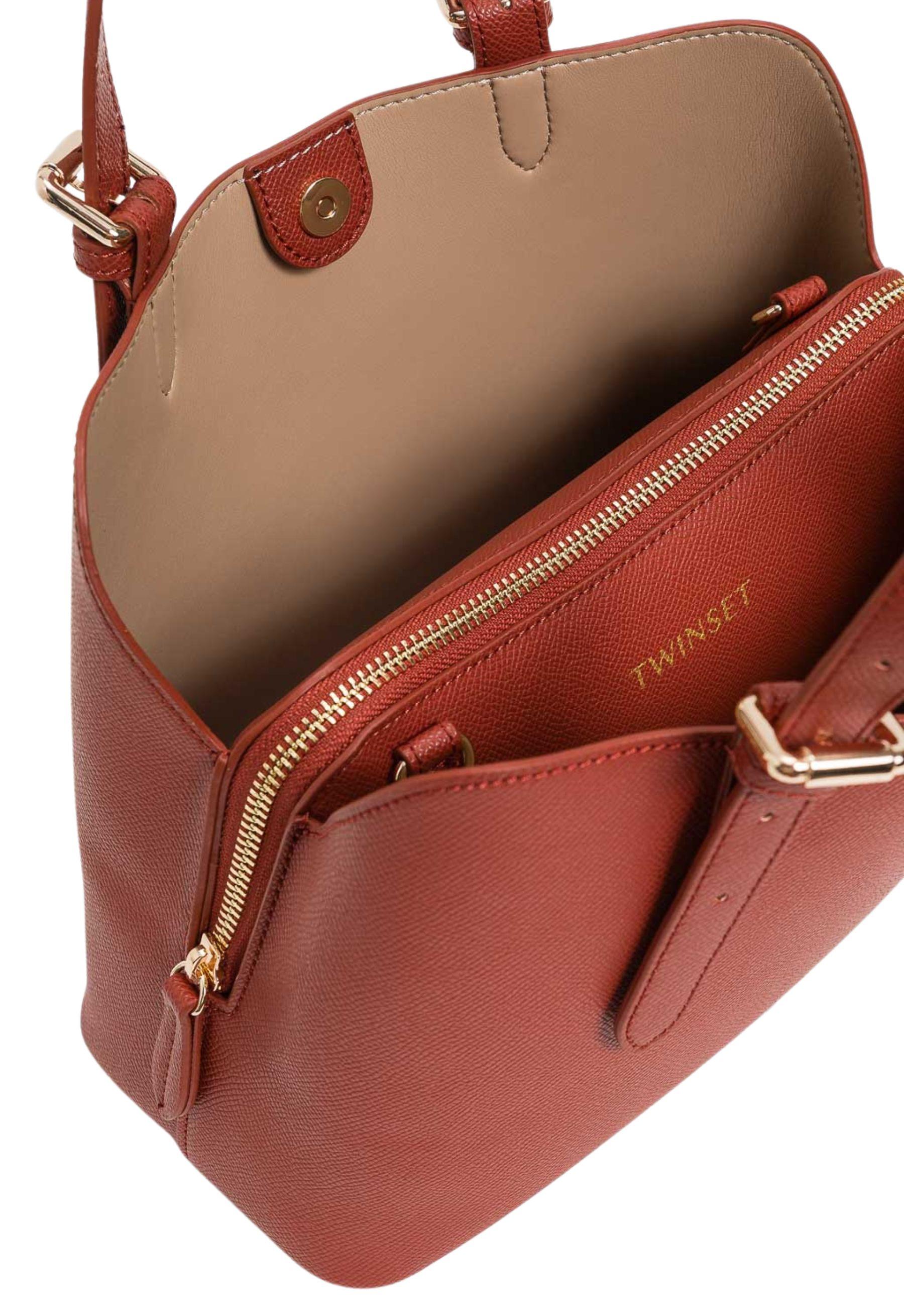 Borsa piccola Tote Effetto Pelle Martellata 