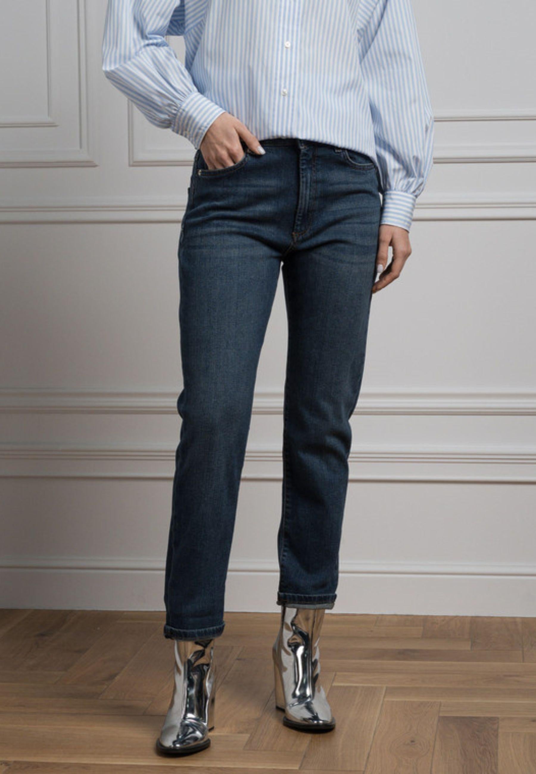 Sportmax - Jeans NAVATA in denim blu scuro 