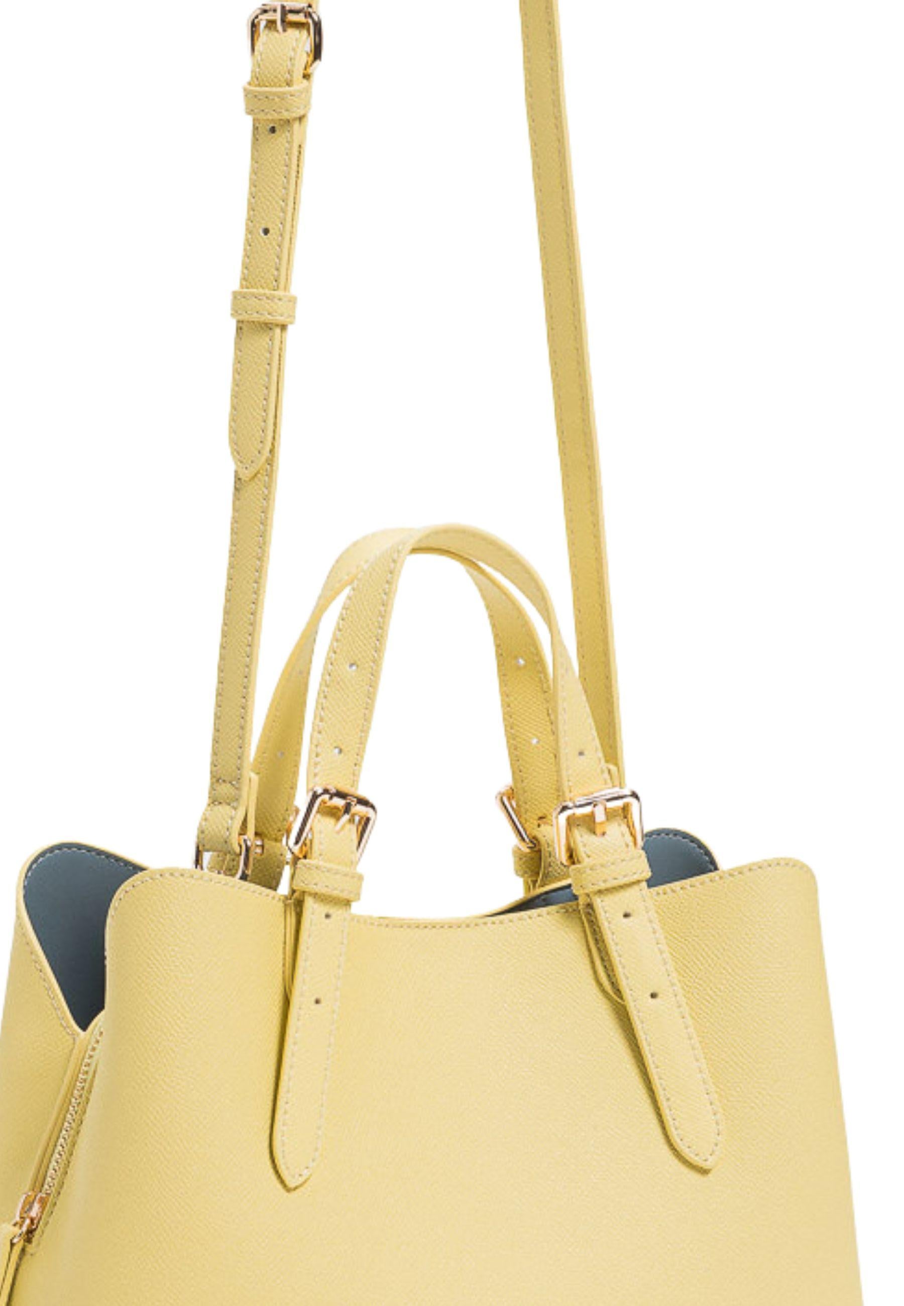 Borsa piccola Tote Effetto Pelle Martellata 