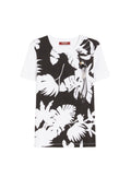 T-shirt in jersey con stampa