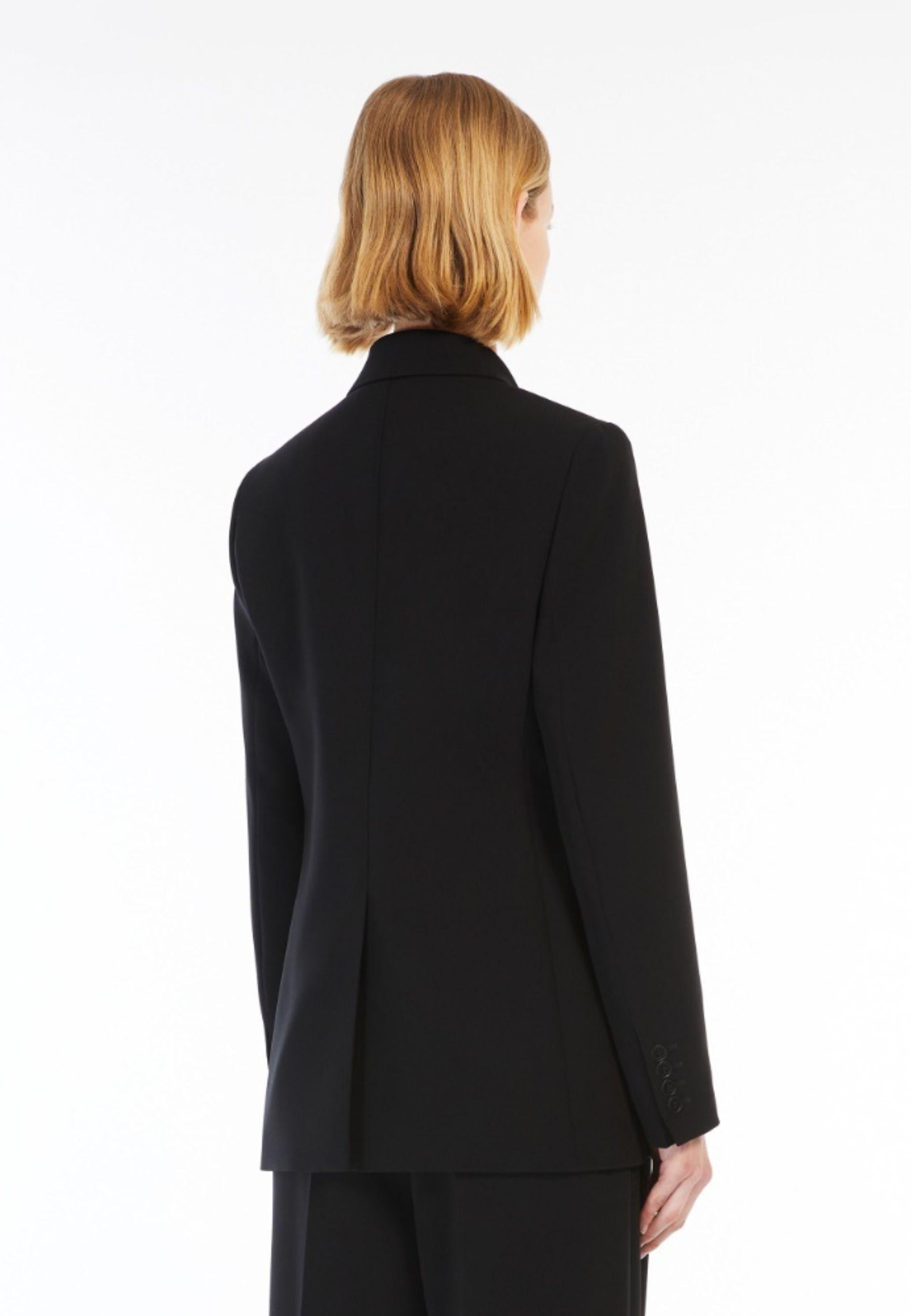 Blazer monopetto in cady 