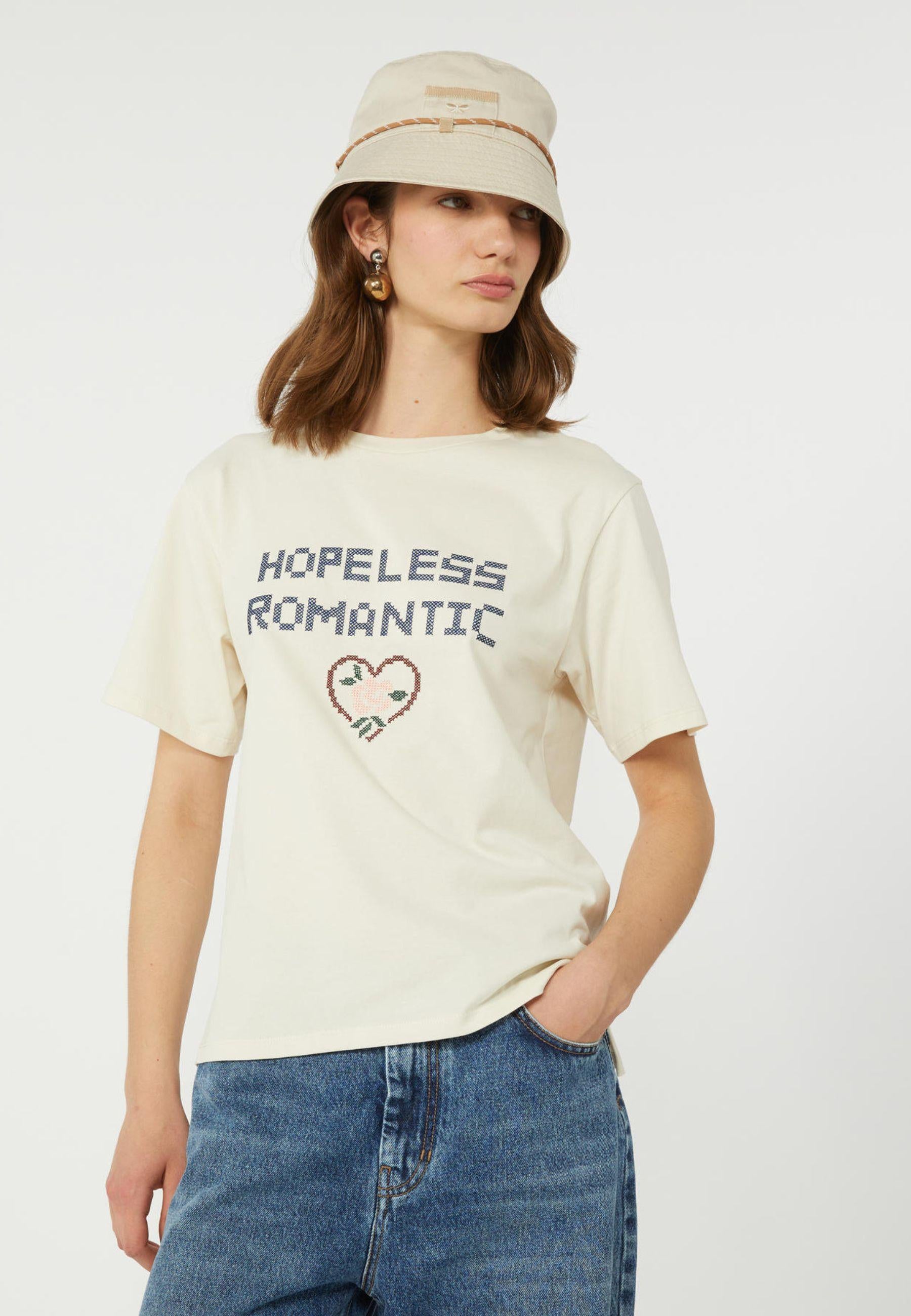 Weekend Max Mara - T-shirt in jersey di cotone con ricami 