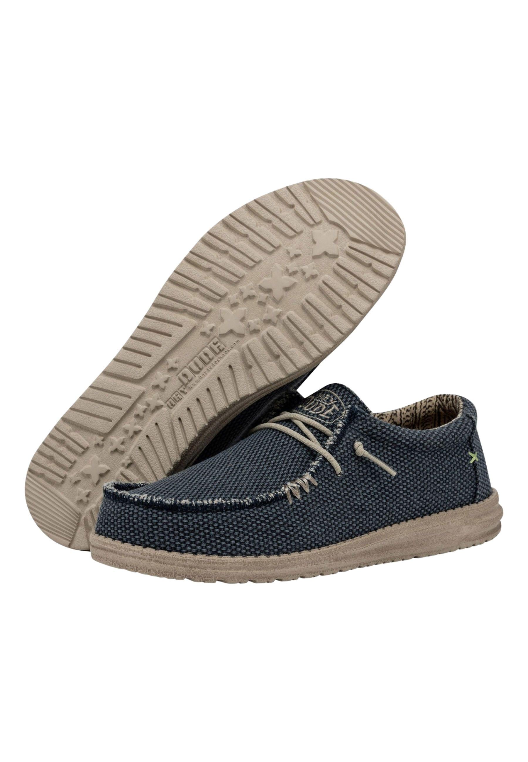 Wally Braided da uomo - scarpa in tessuto con lacci intrecciati 