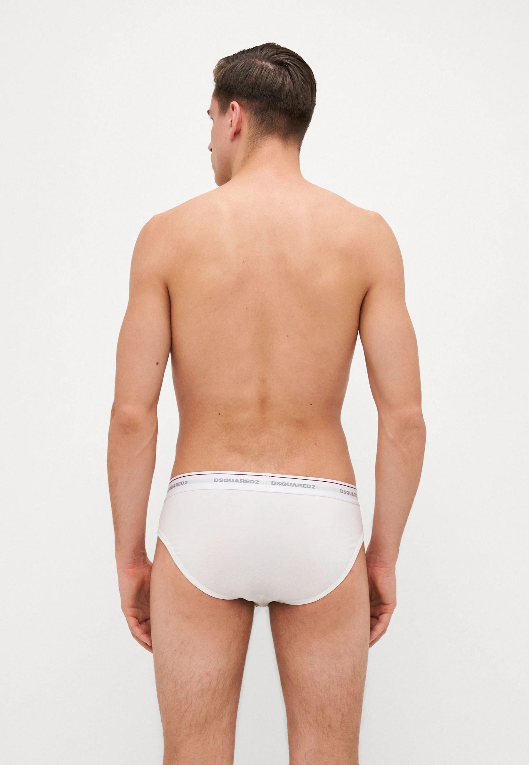 Confezione da 3 slip di colore Bianco 