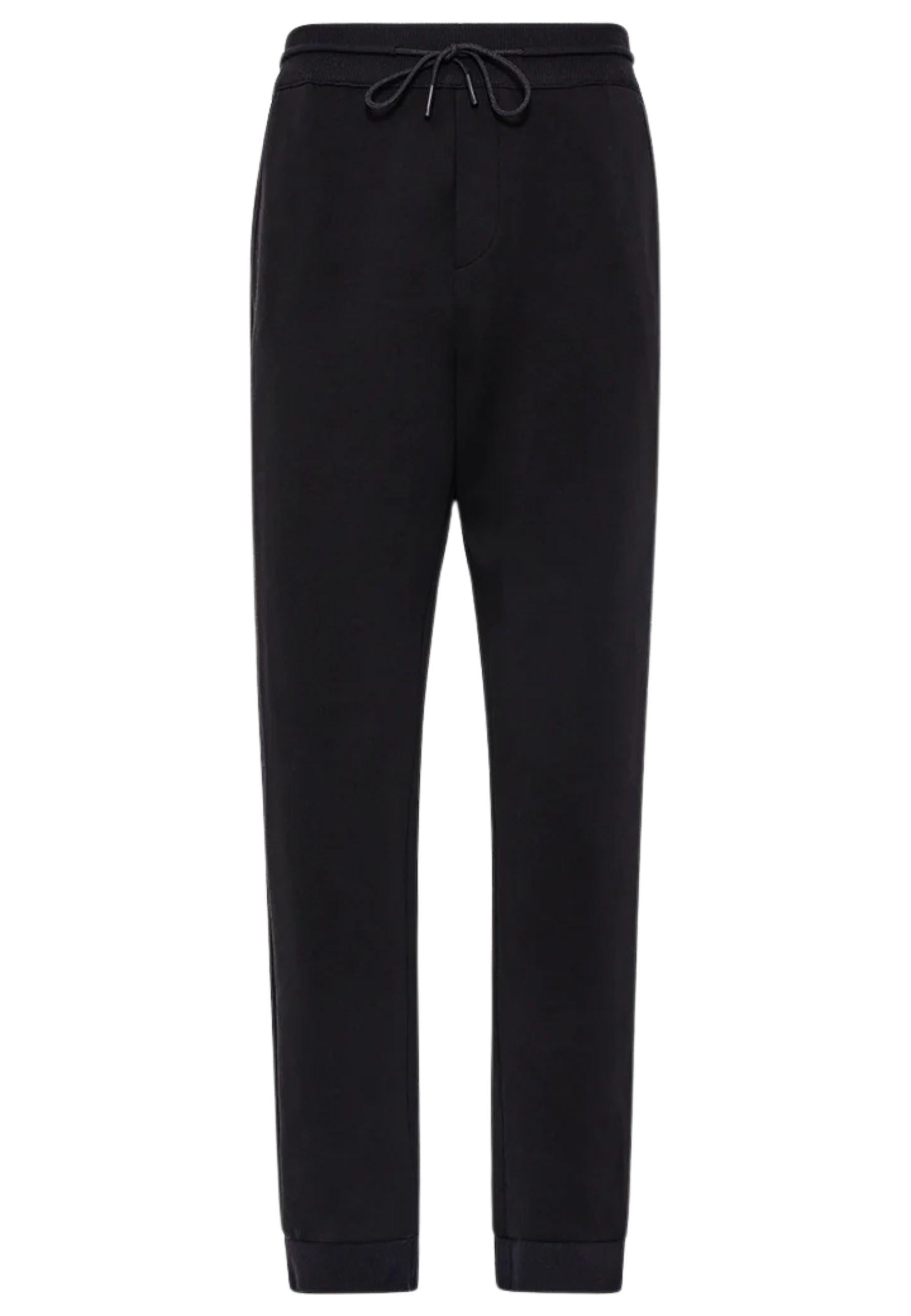 Pantalone jogging in jersey di cotone 