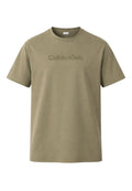 T-Shirt Calvin Klein aus Baumwolle – Olivgrün