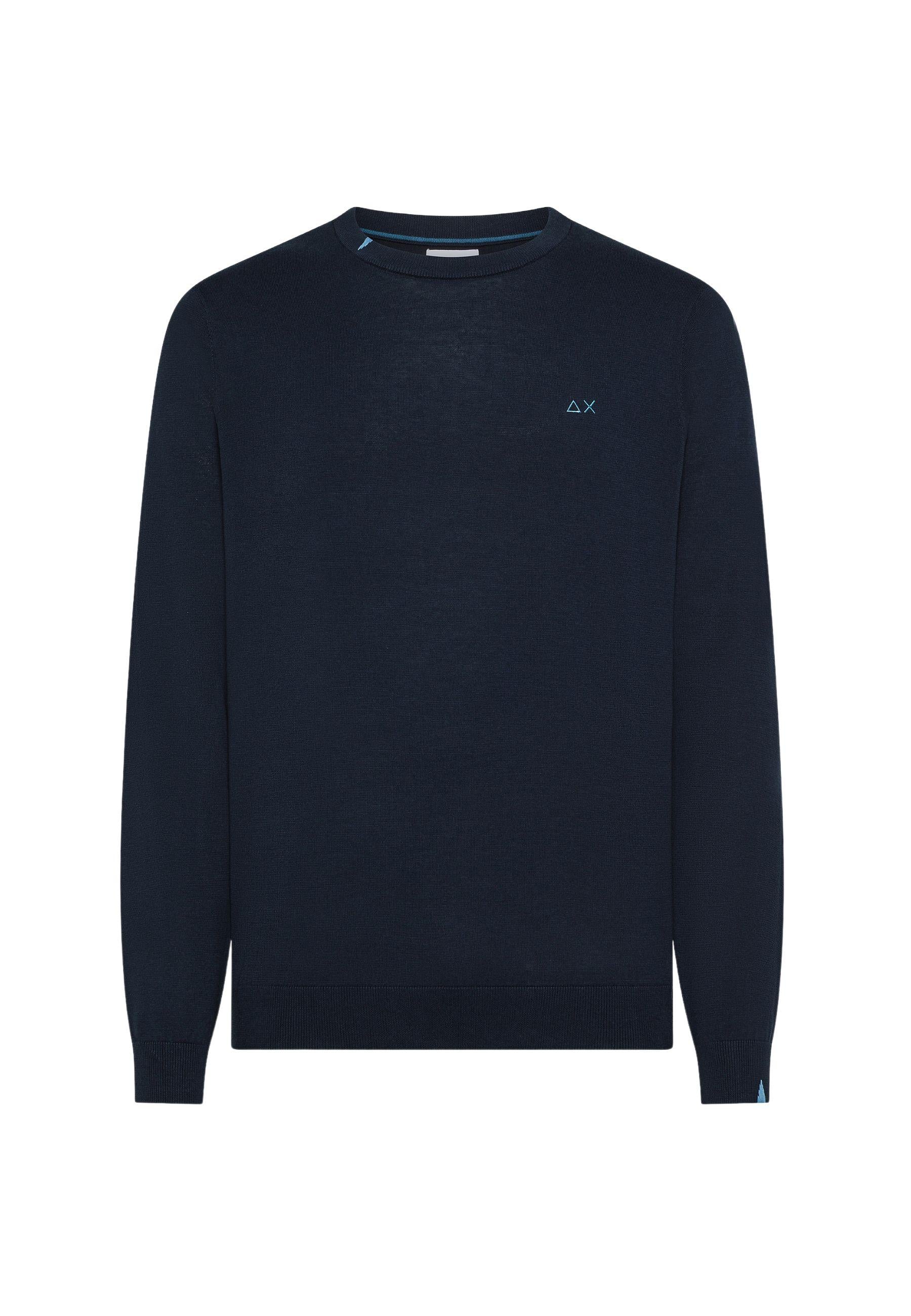 Maglia SUN68 girocollo in cotone 