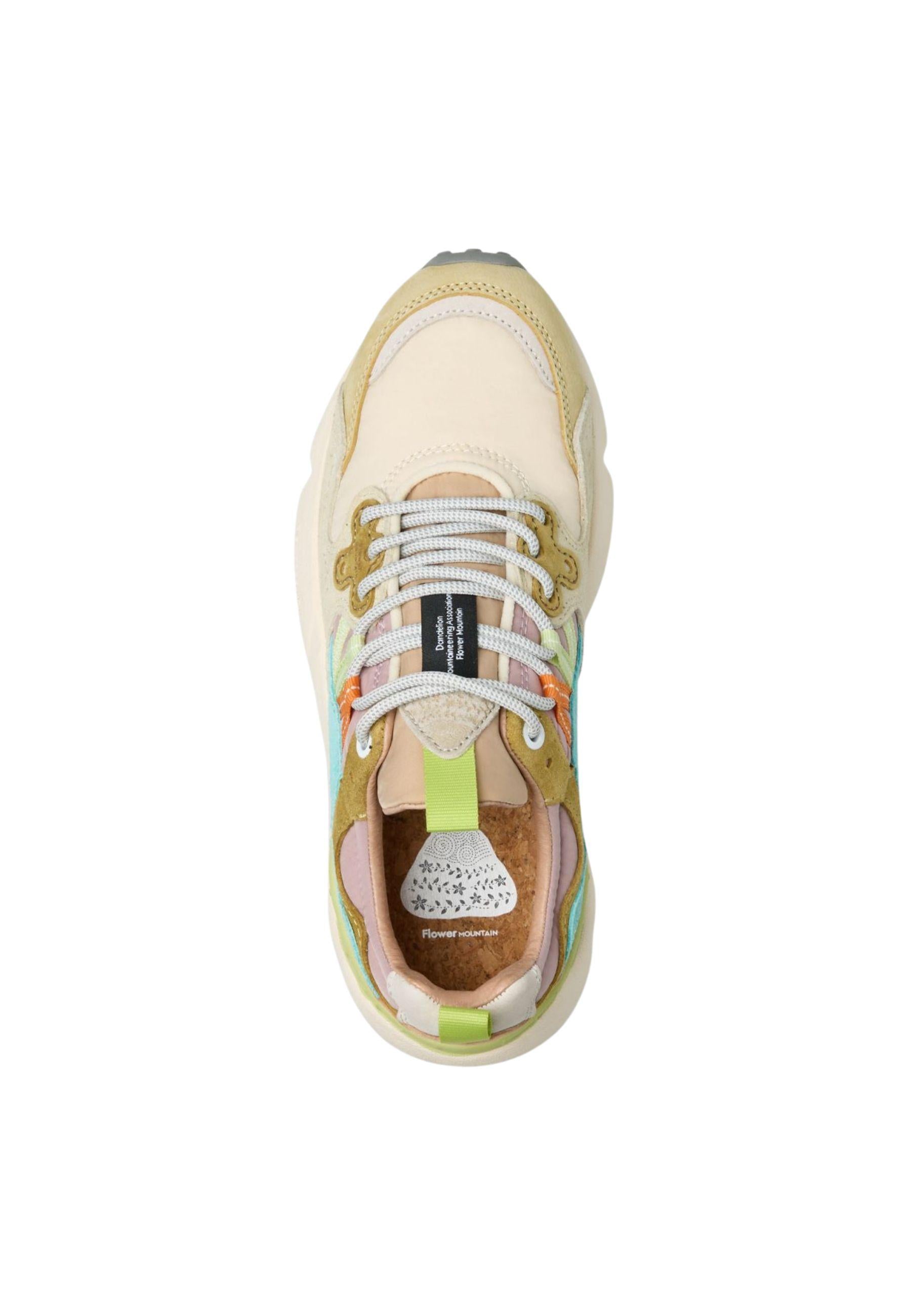 Yamano 3 Donna - Bianco Latte/Celeste 