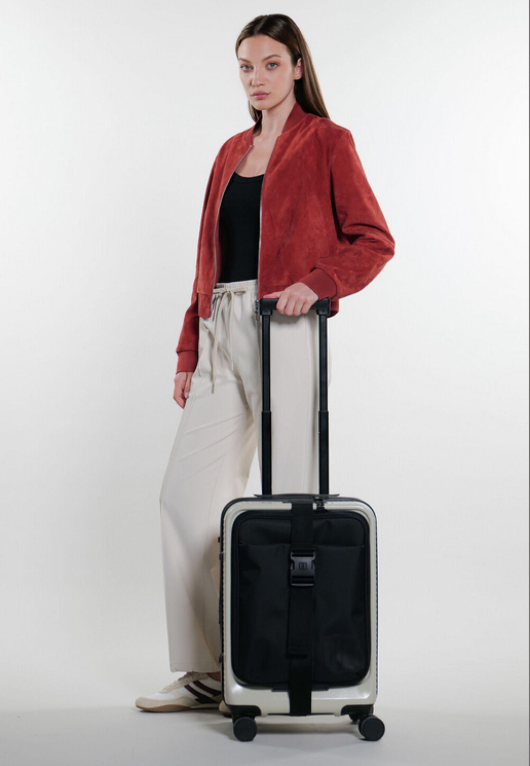 Trolley cabin piccolo Nero - Hardshell con serratura TSA 