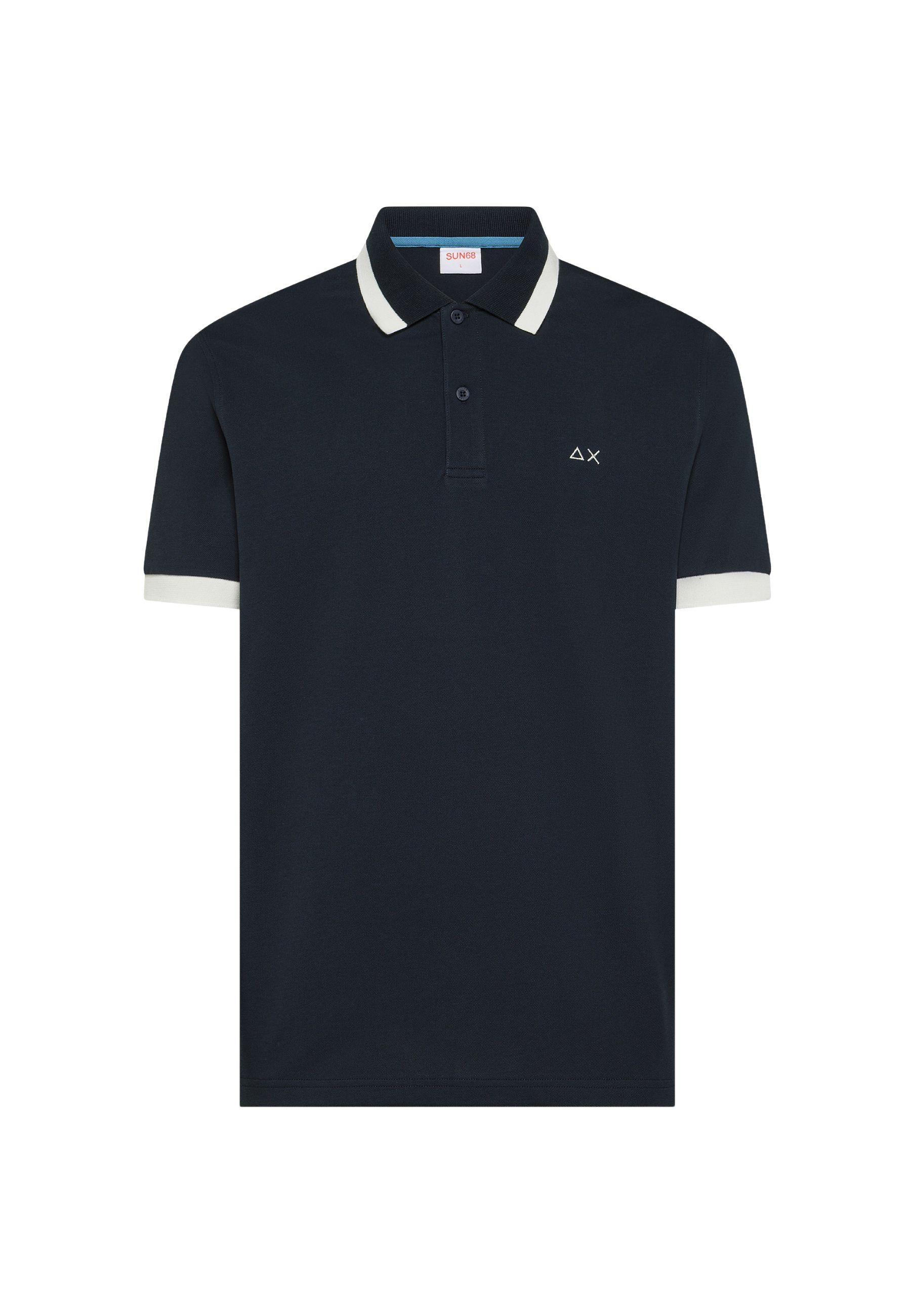 Polo SUN68 in cotone stretch 