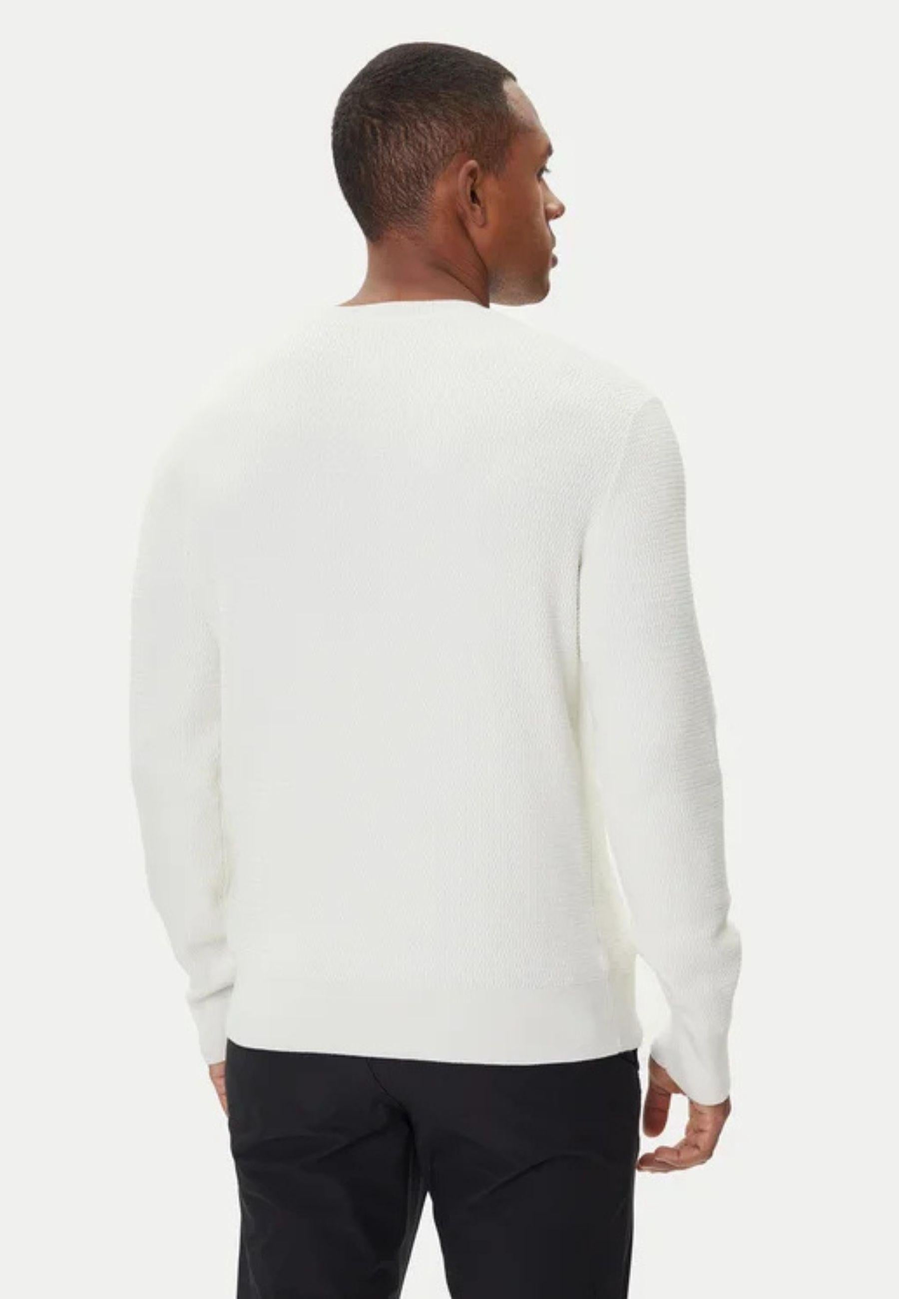 Maglione Calvin Klein in Maglia Fine Elasticizzata 