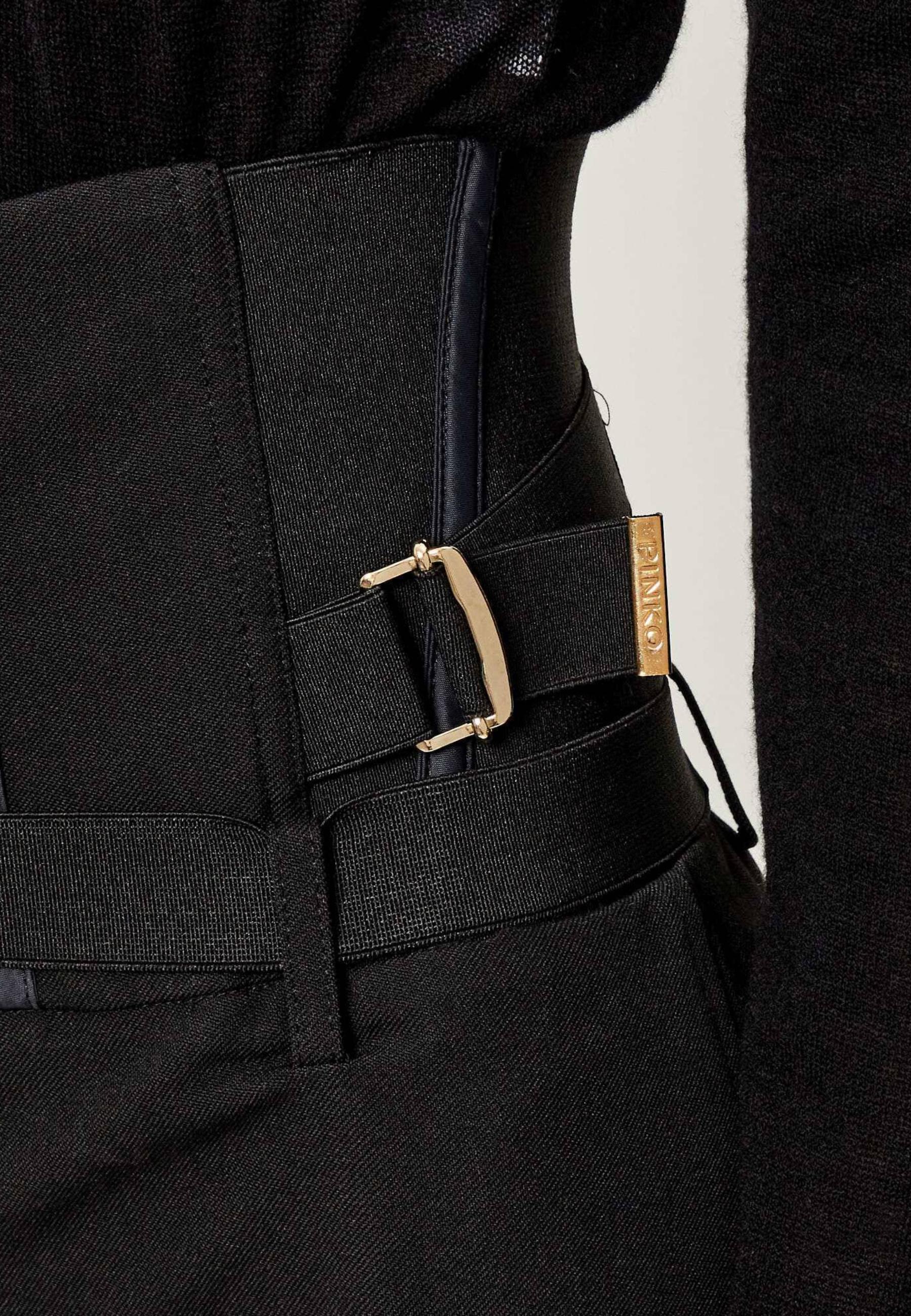Pantaloni Pinko Piadina in Crêpe Stretch 