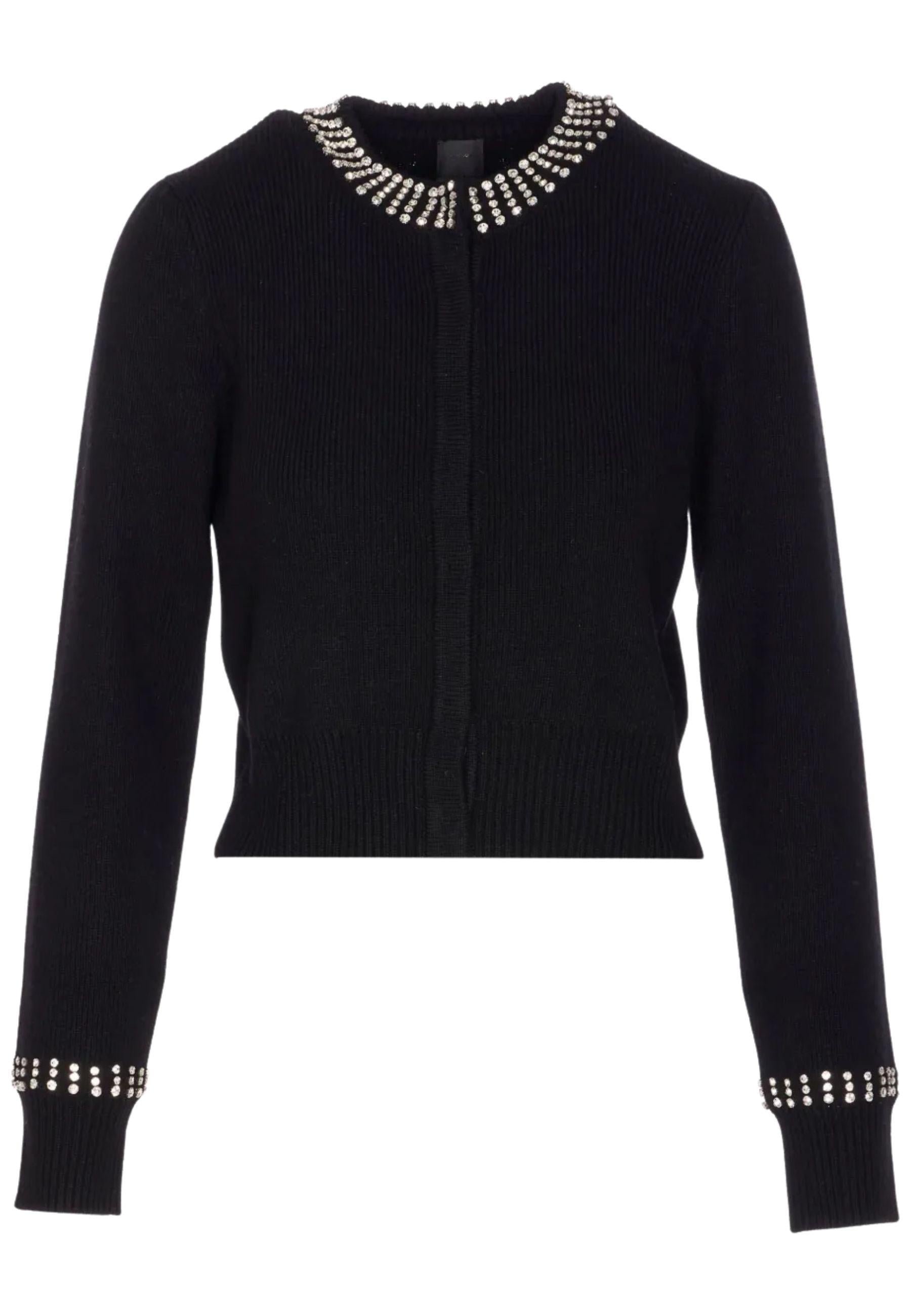 Cardigan Pinko con Collo Gioiello 