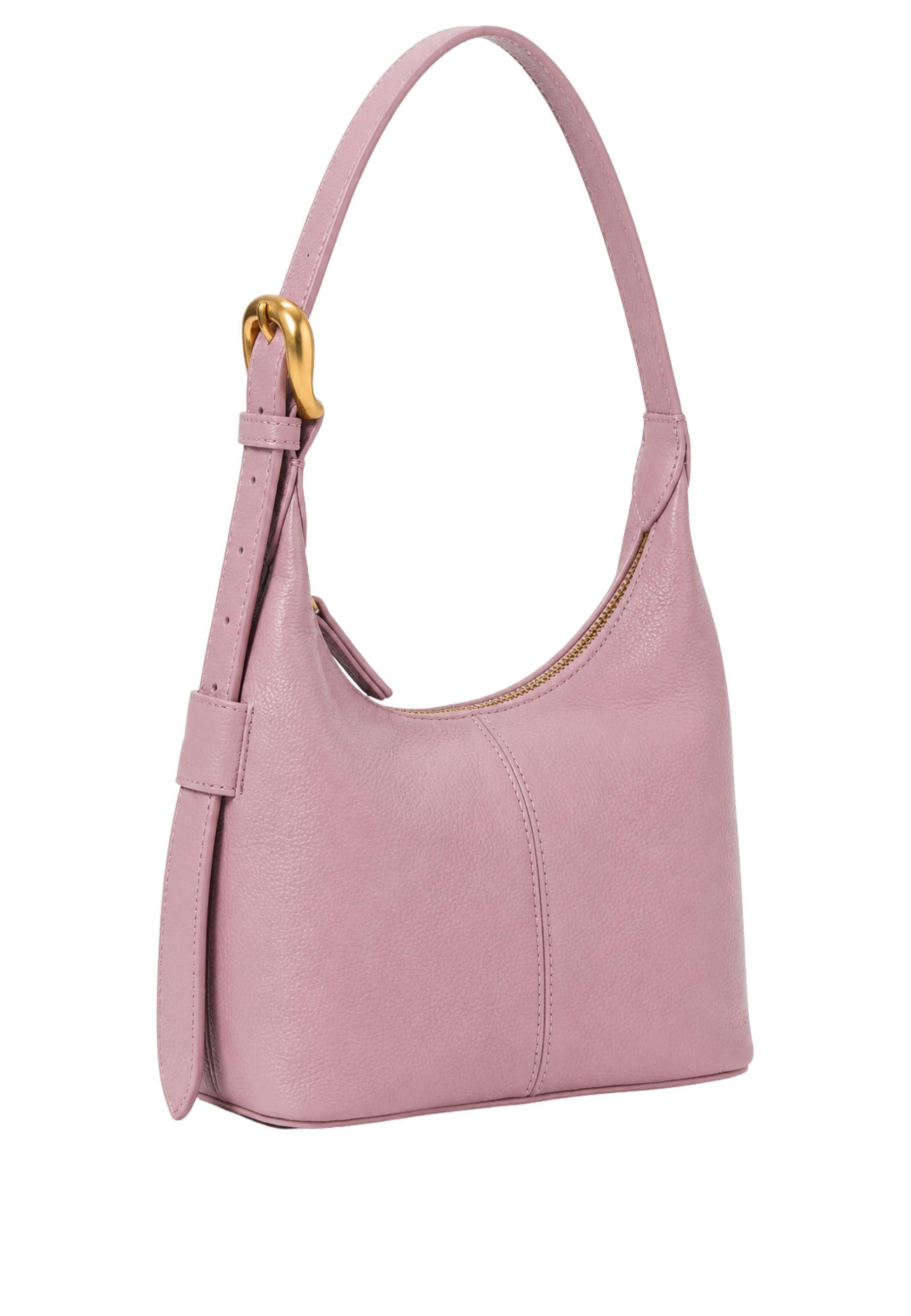 Borsa Hobo Donna in Vera Pelle con Tracolla Regolabile 