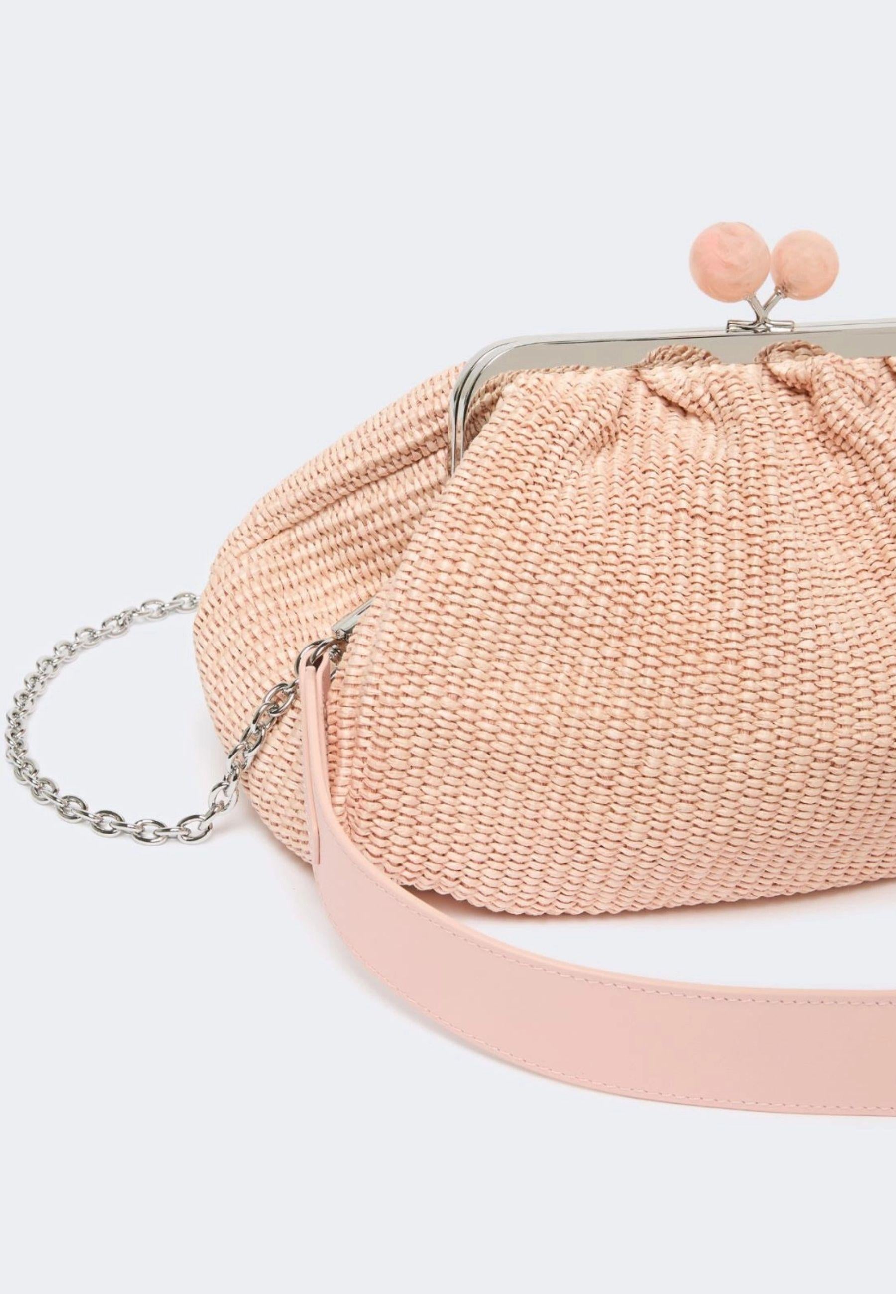 Weekend Max Mara - Pasticcino Bag Medium effetto rafia 