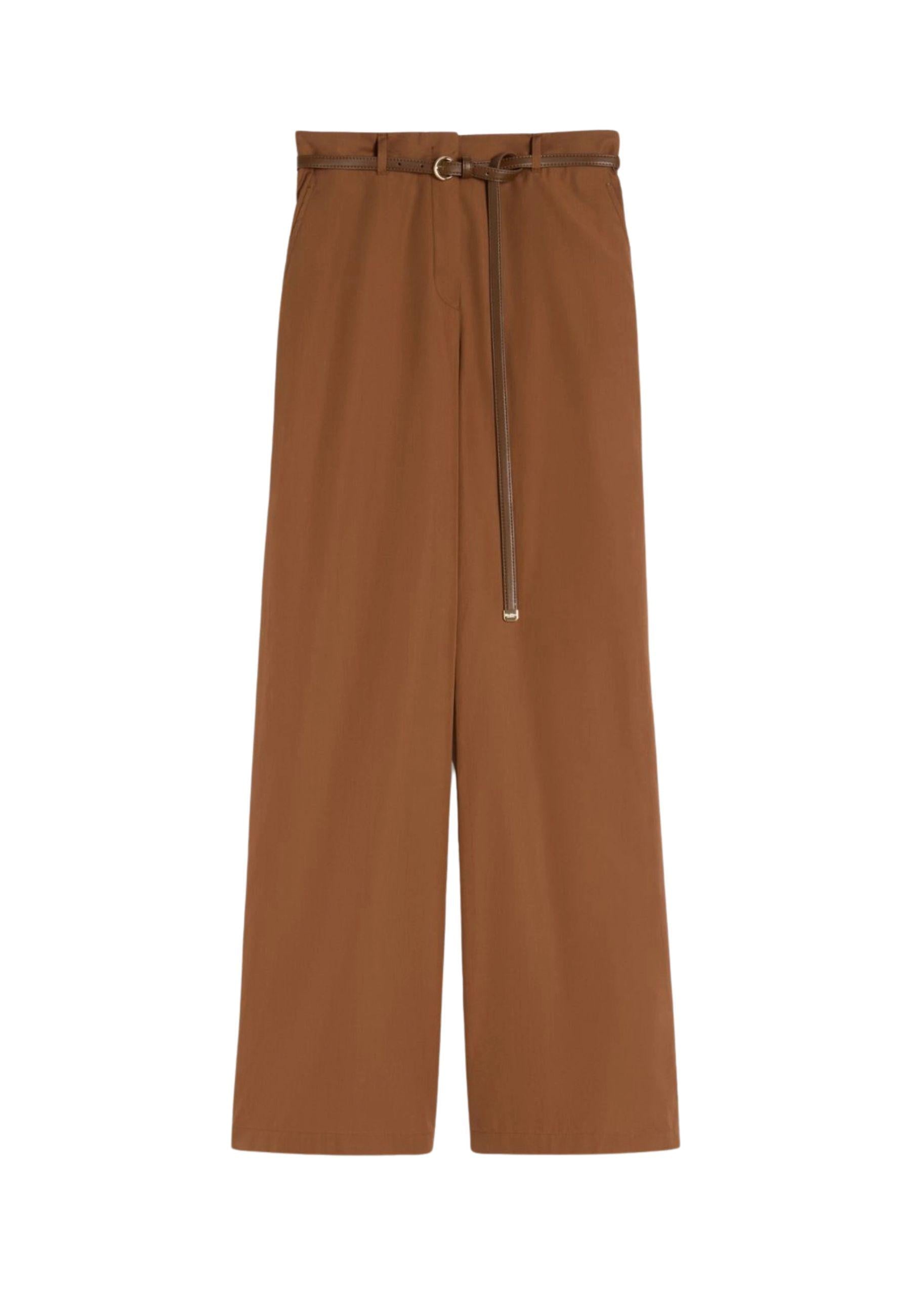 Max Mara Studio - Pantalone in popeline di cotone 