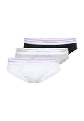 Set 3 Slip Uomo Bianco, Nero e Grigio