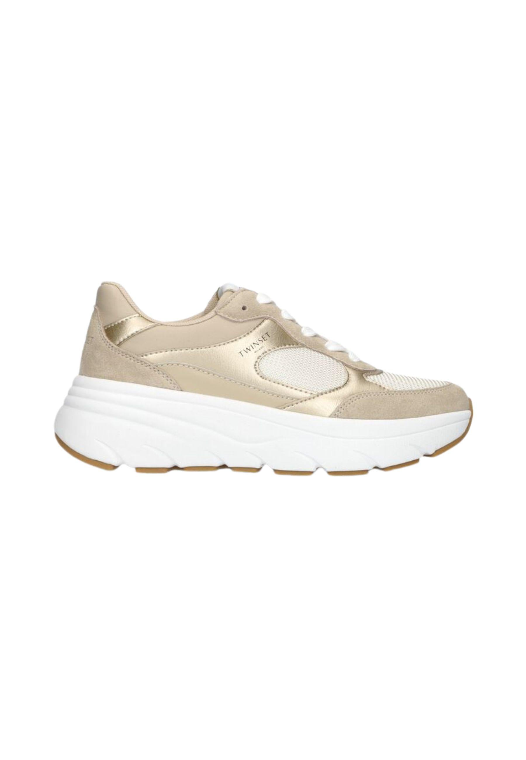 Sneakers running in pelle 
