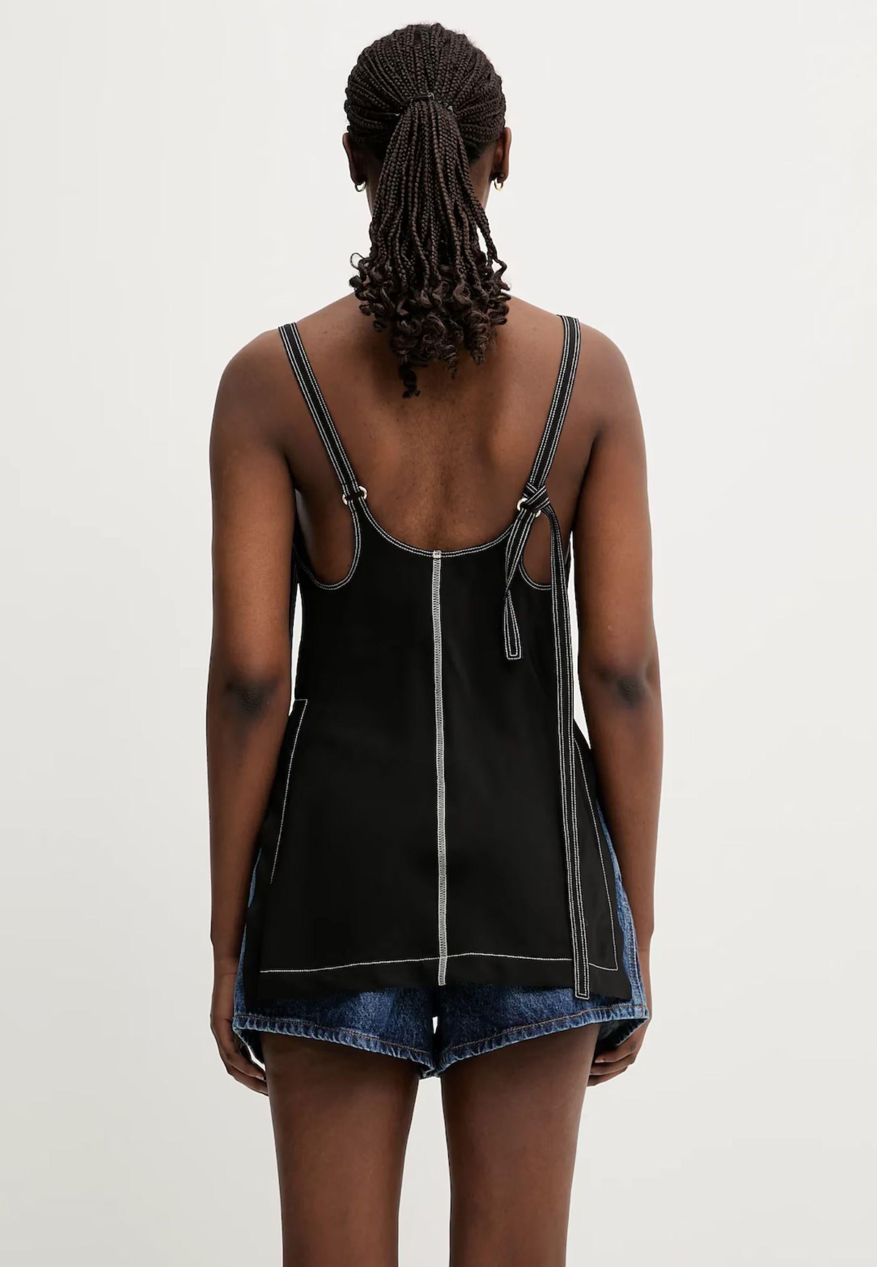 Top Sportmax "Waser" in viscosa 