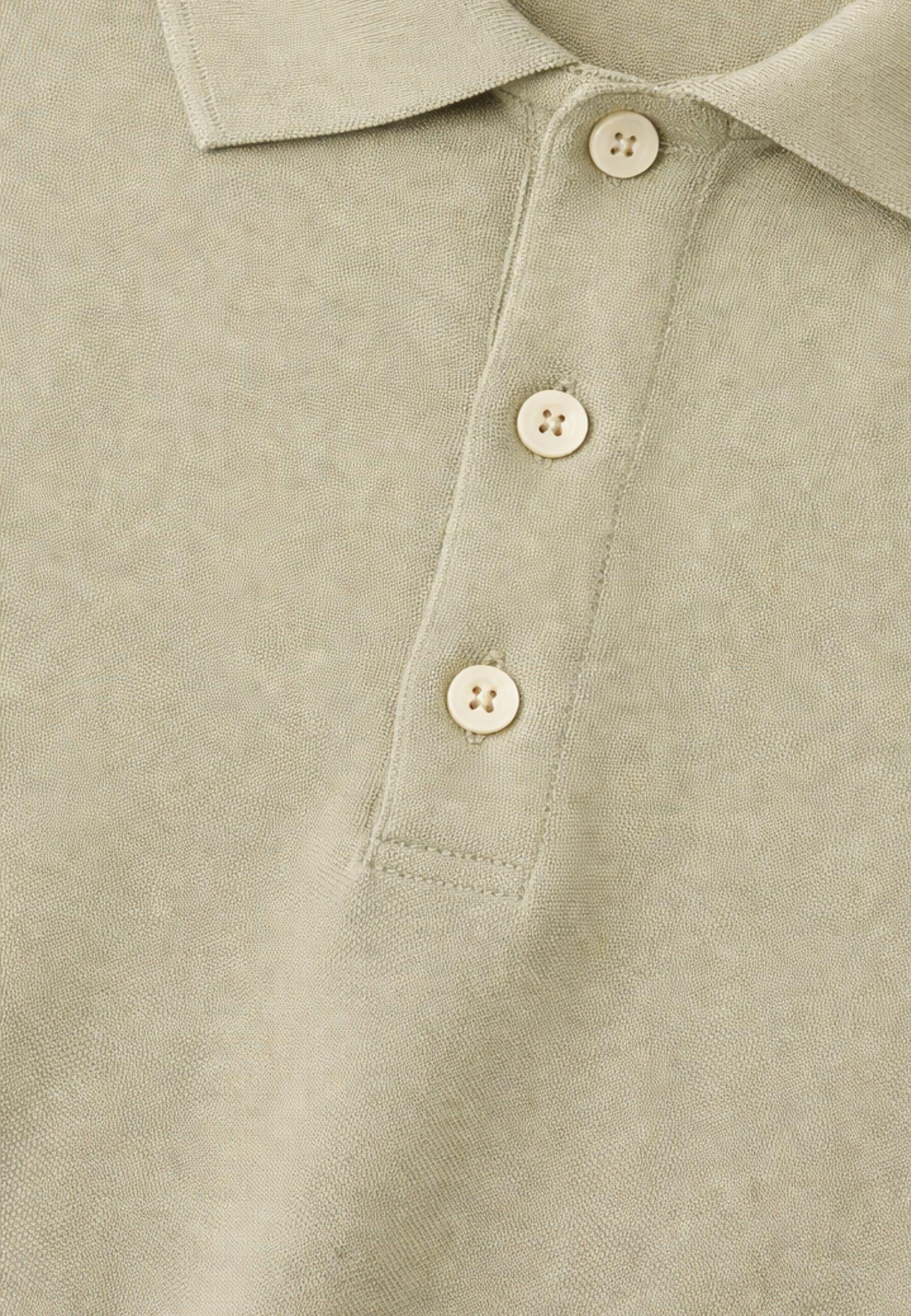Polo Crepe in Cotone - Made in Italy 