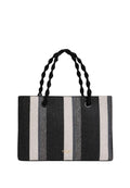 Borsa Tote a righe