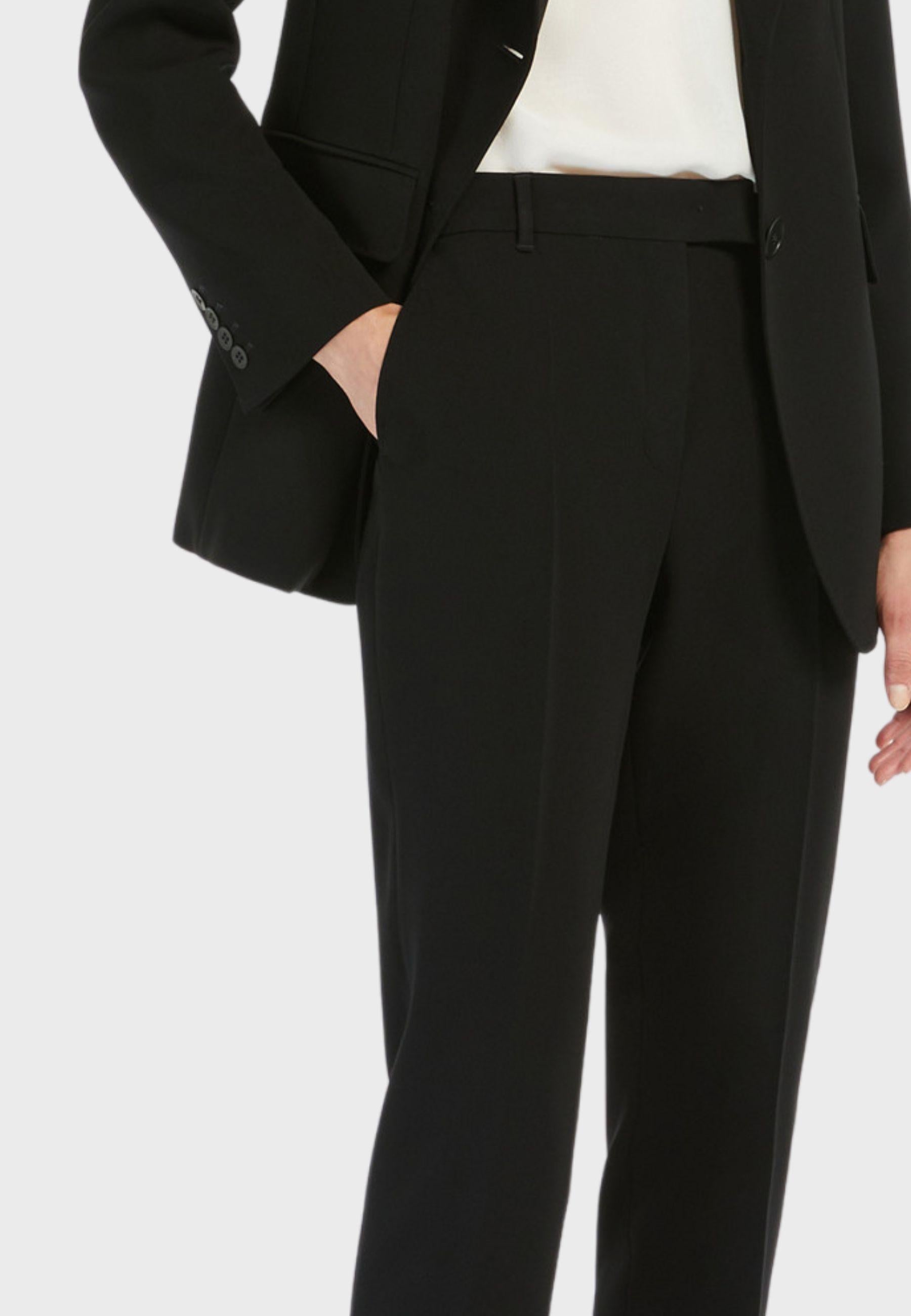 Pantalone dritto in cady tecnico 