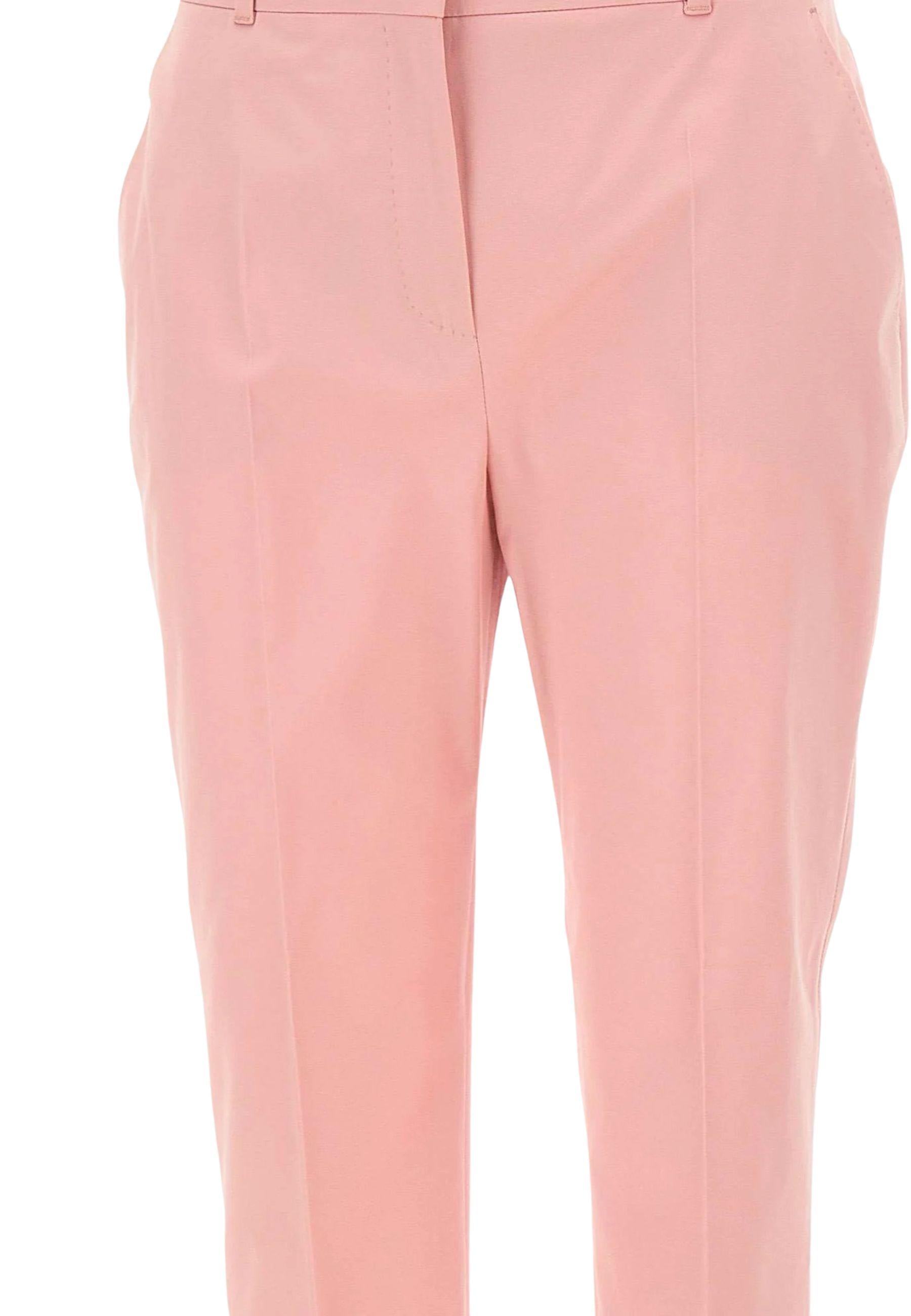Pantaloni "David" in gabardina di cotone 