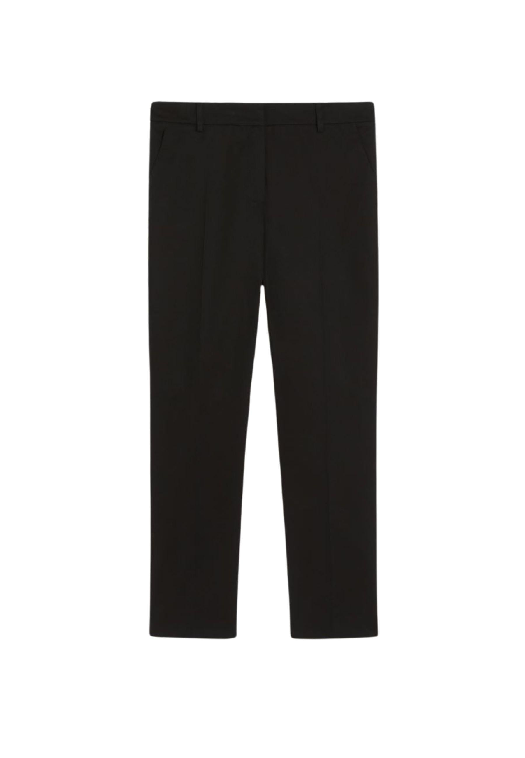 Pantalone slim fit in gabardina stretch 