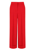 Essentiel Antwerp - Pantalone Cropped IMO Rosso