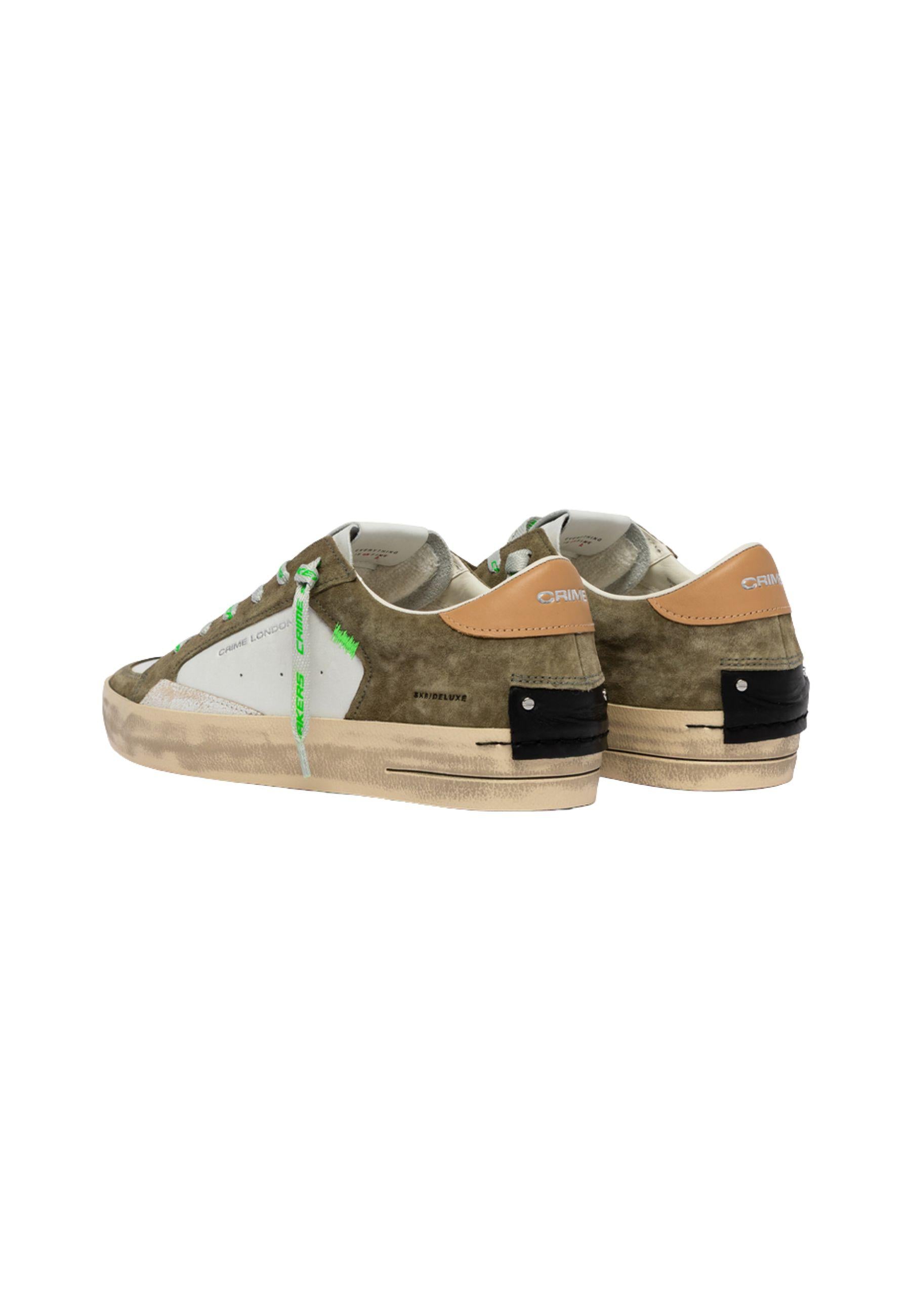 SK8 Deluxe Mocha Clay - Sneakers Uomo Made in Italy 