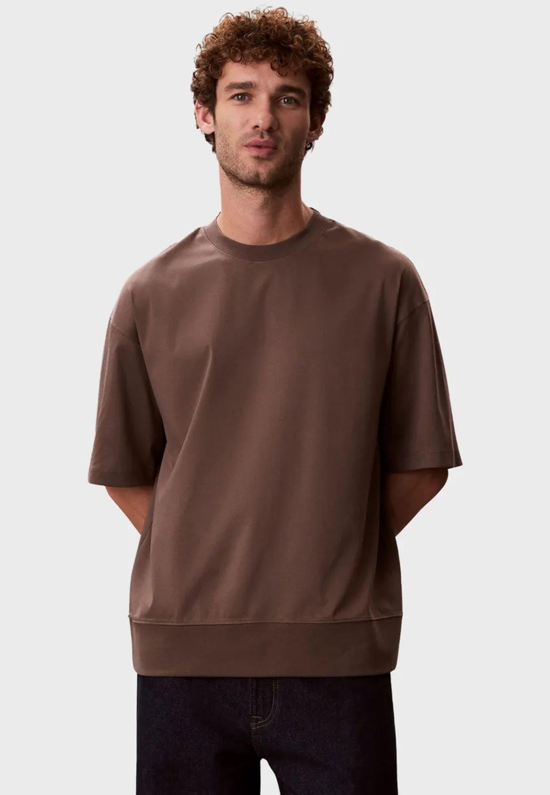 T-shirt uomo in cotone mercerizzato - Calvin Klein 