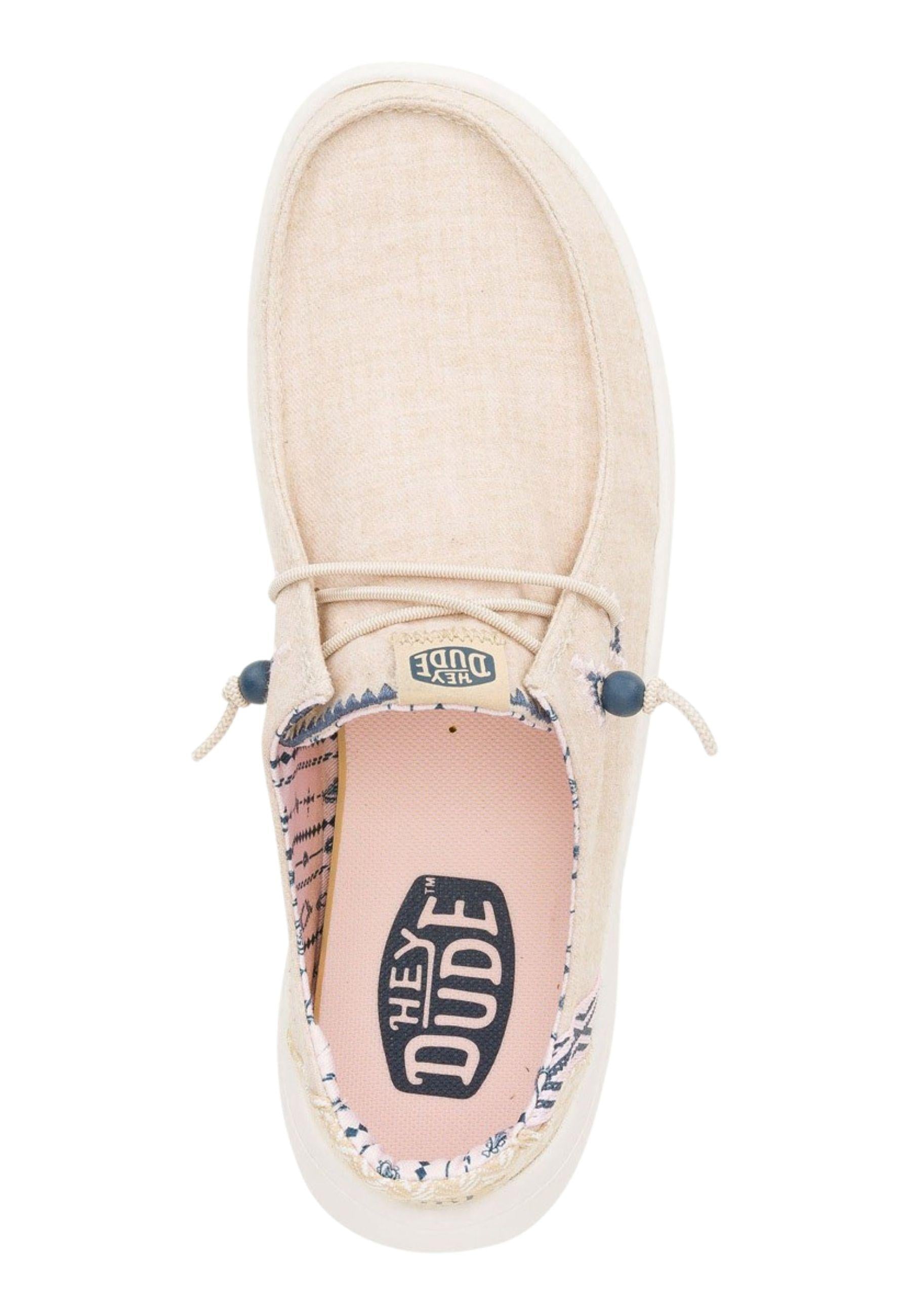 Wendy Peak Chambray Woven da donna - mocassino platform in tessuto intrecciato 