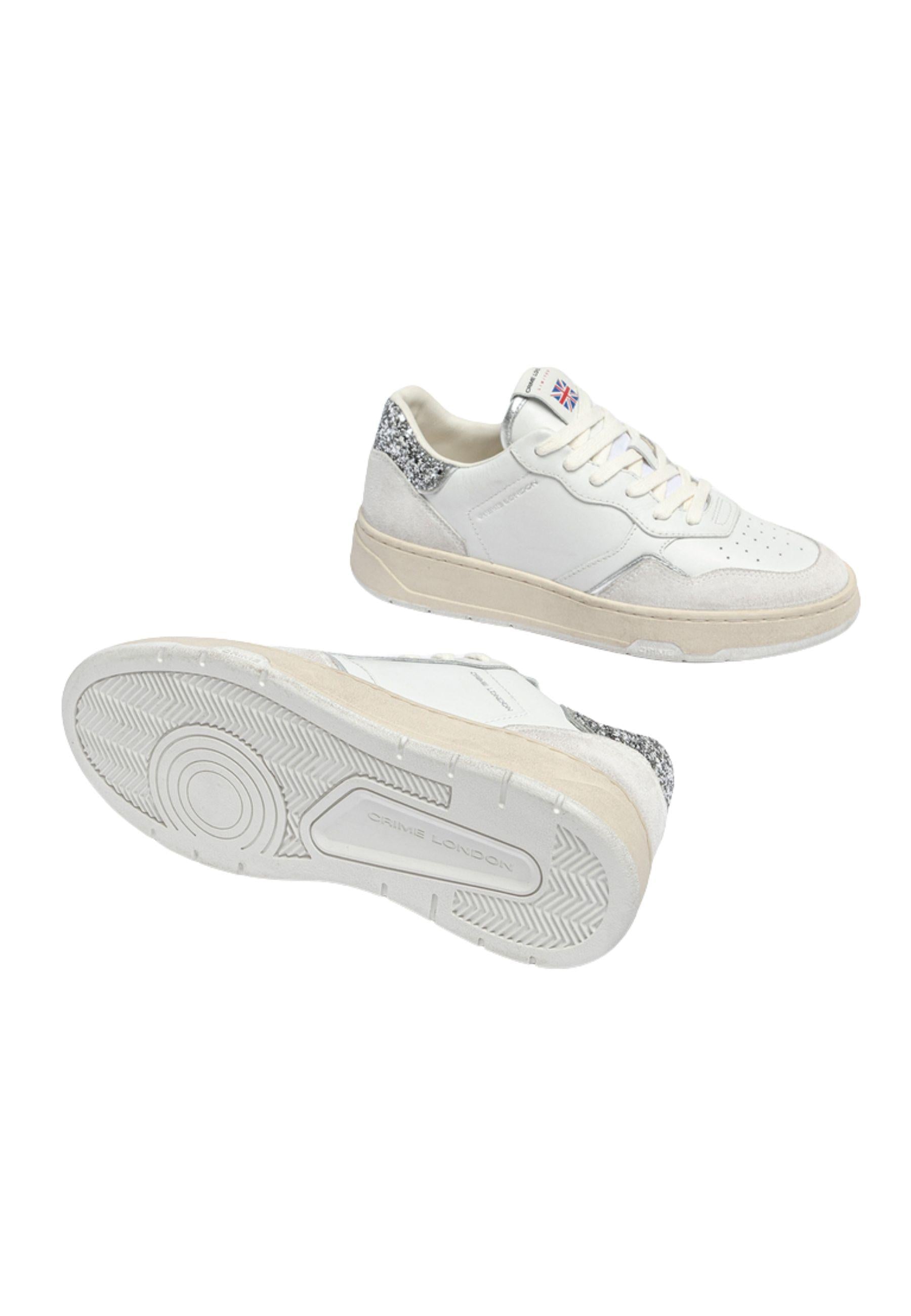 Timeless Silver Shine - Sneakers Donna Made in Italy 