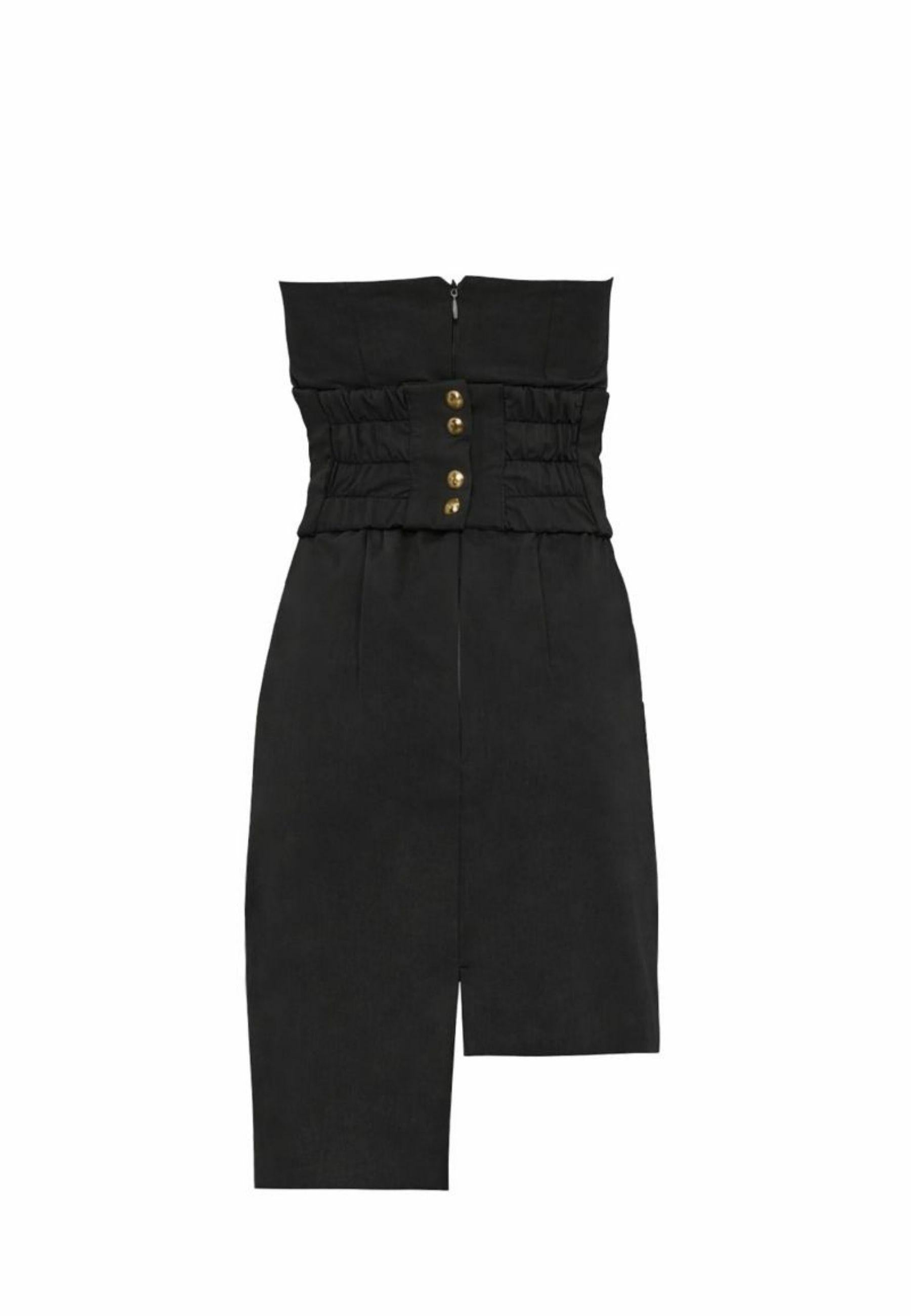 Mini dress a bretelle 