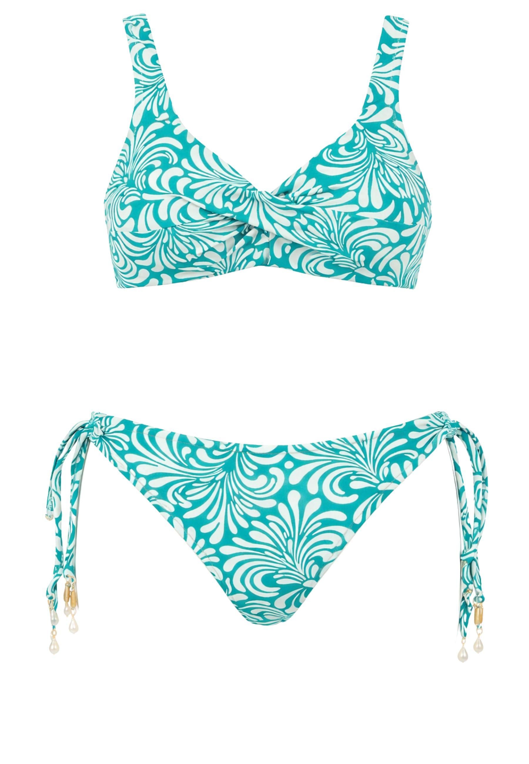 Bikini due pezzi Twinset fantasia astratta - coppa C 
