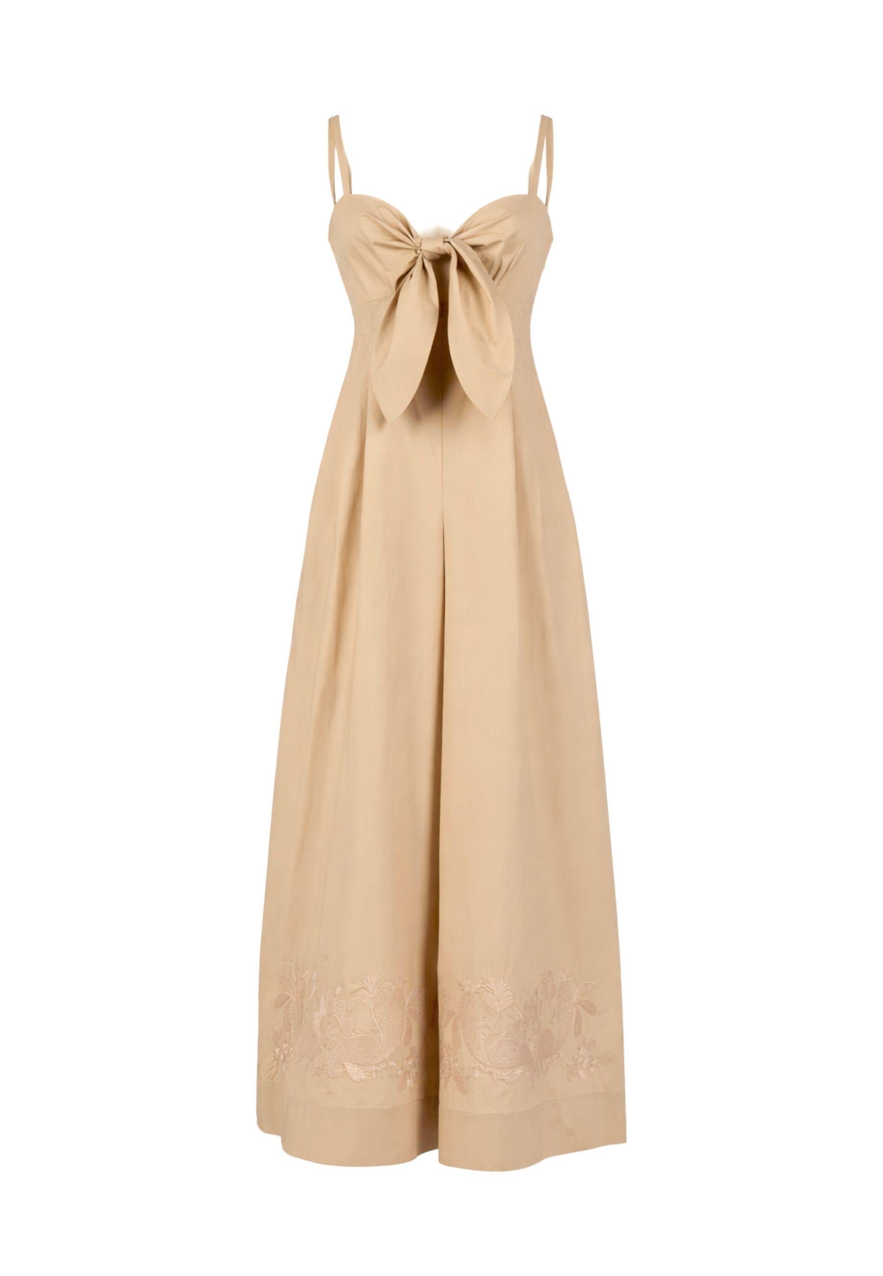 Tuta lunga con fiocco frontale - Twinset 