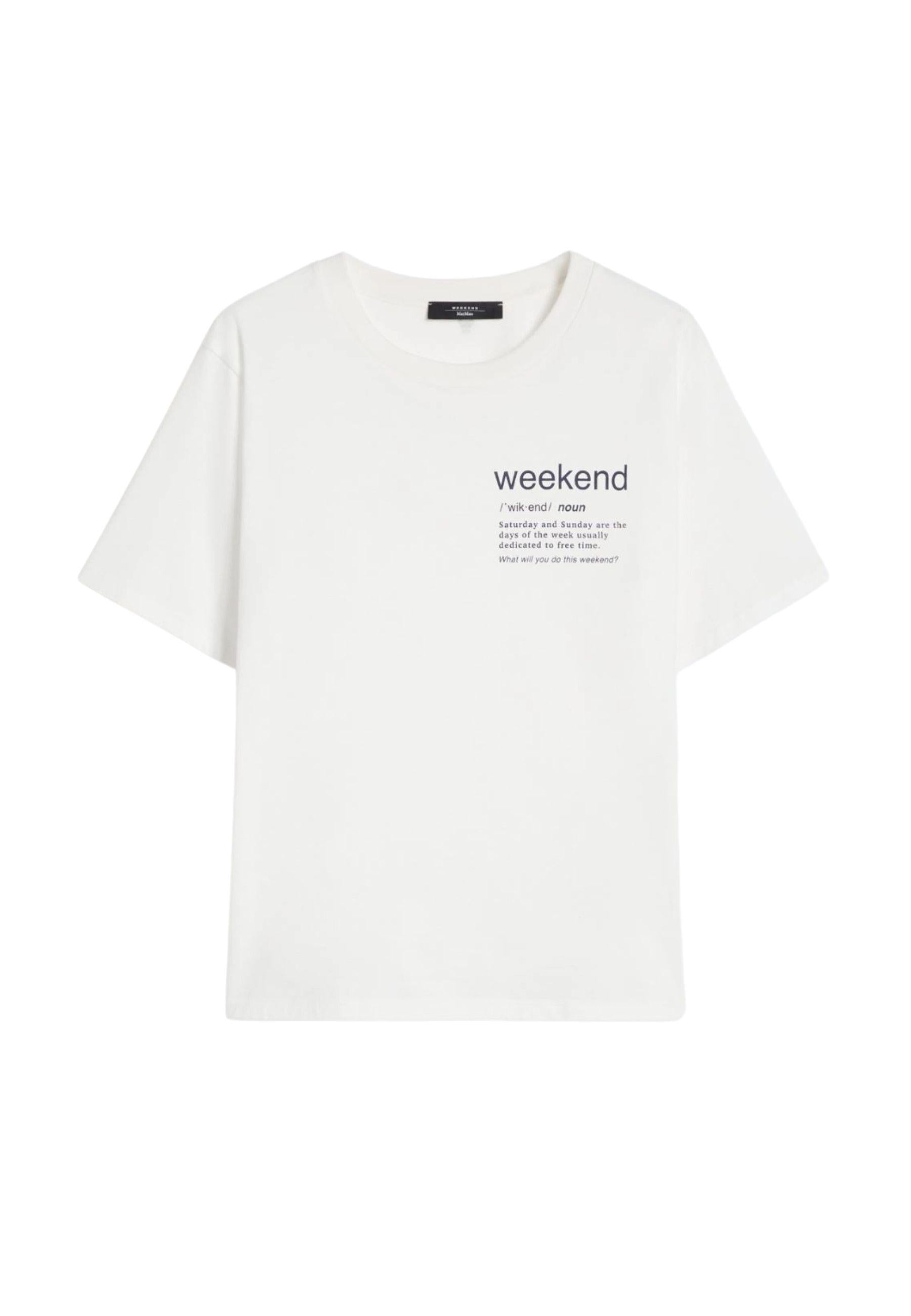 T-shirt in Cotone Biologico con Stampa Grafica 