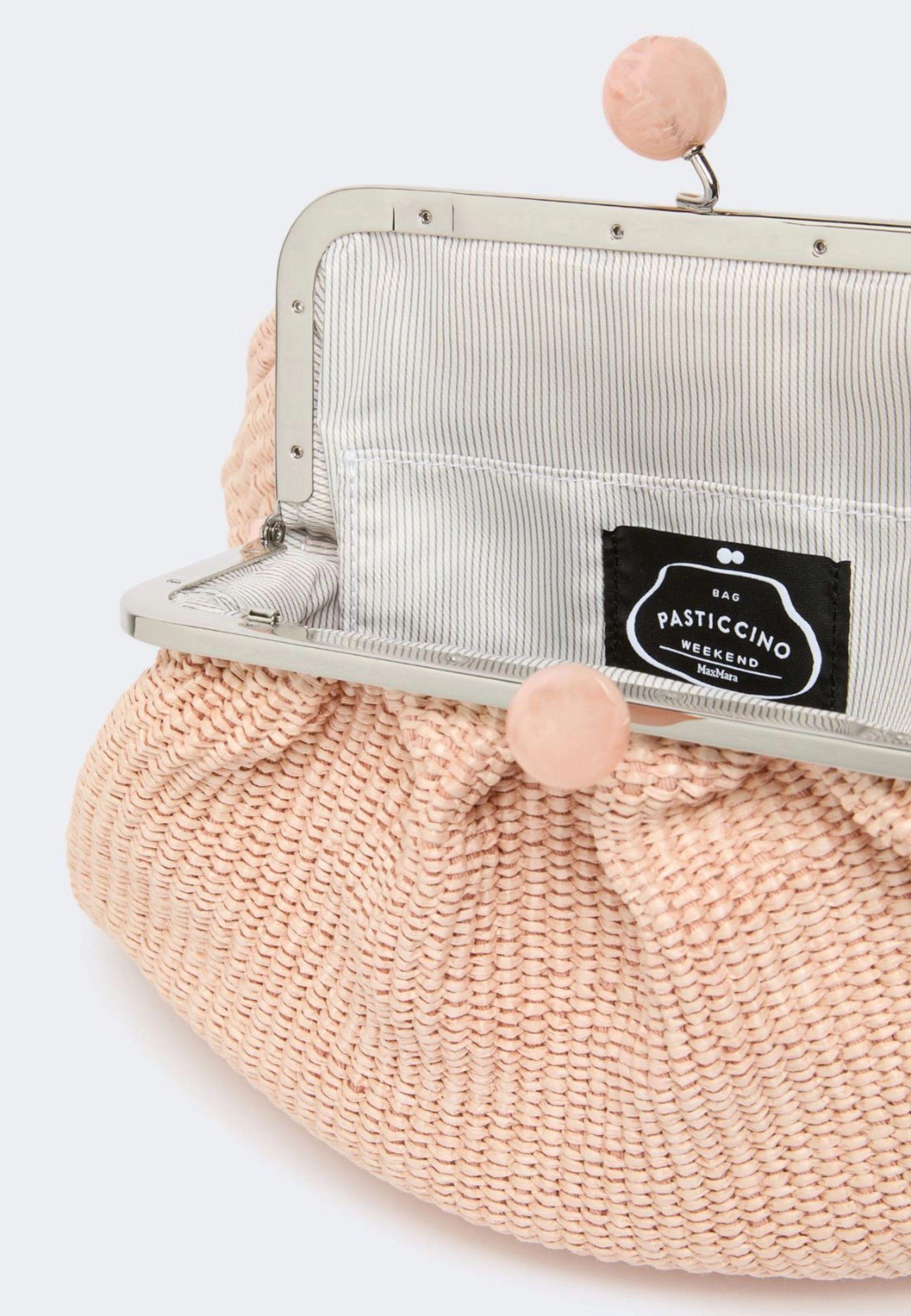 Weekend Max Mara - Pasticcino Bag Medium effetto rafia 