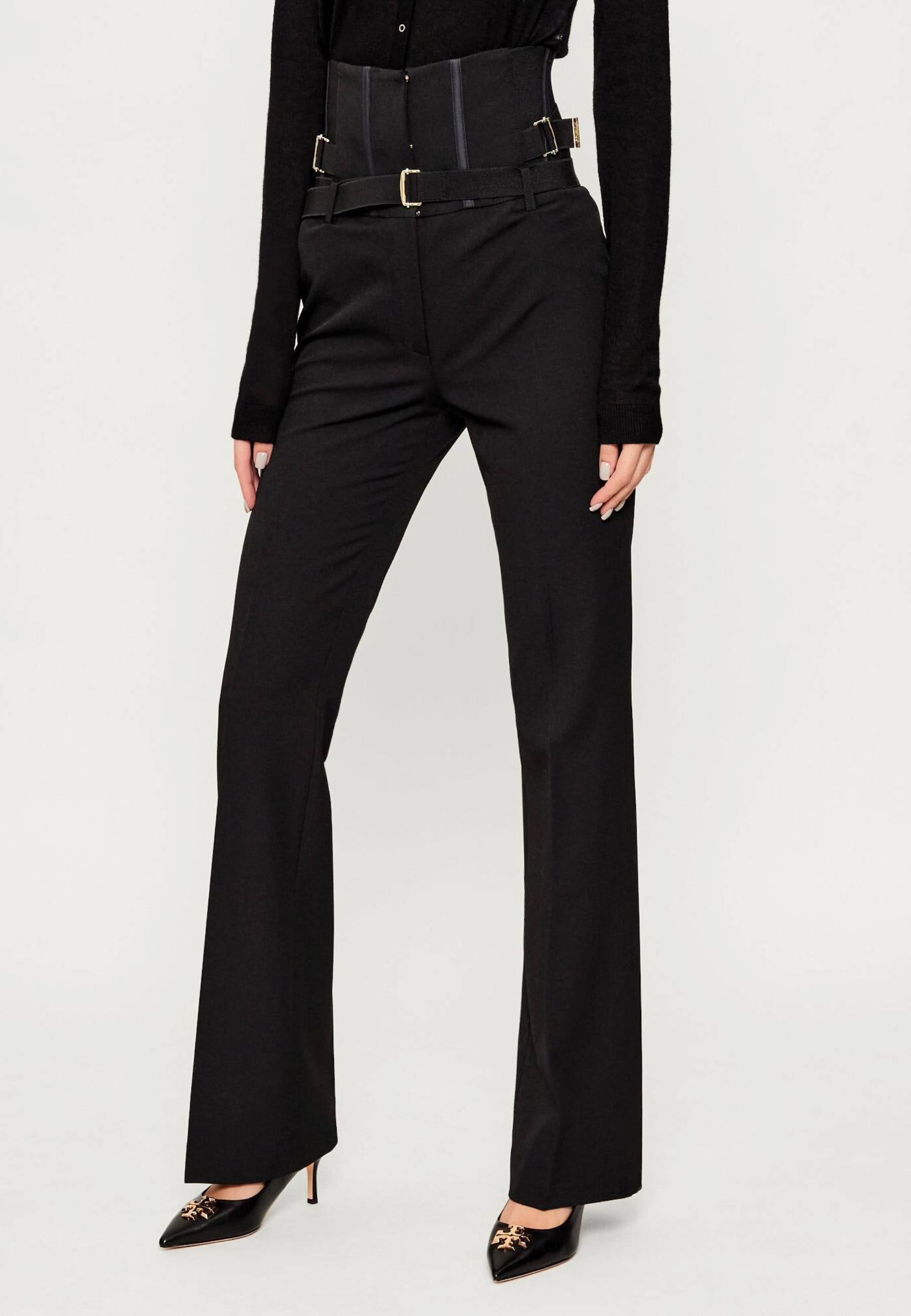 Pantaloni Pinko Piadina in Crêpe Stretch 