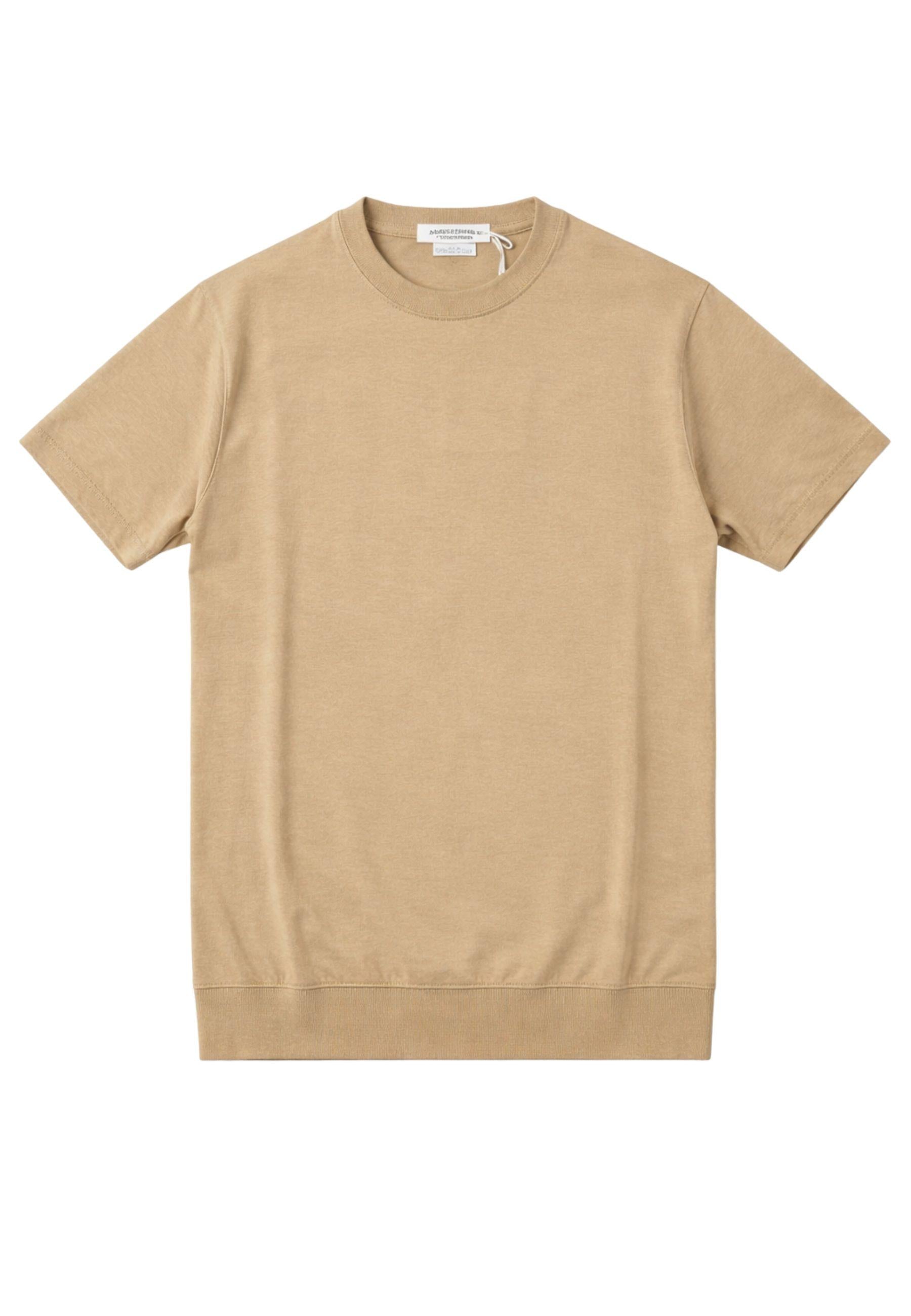 Daniele Fiesoli - T-Shirt Girocollo in Maglia di Cotone 
