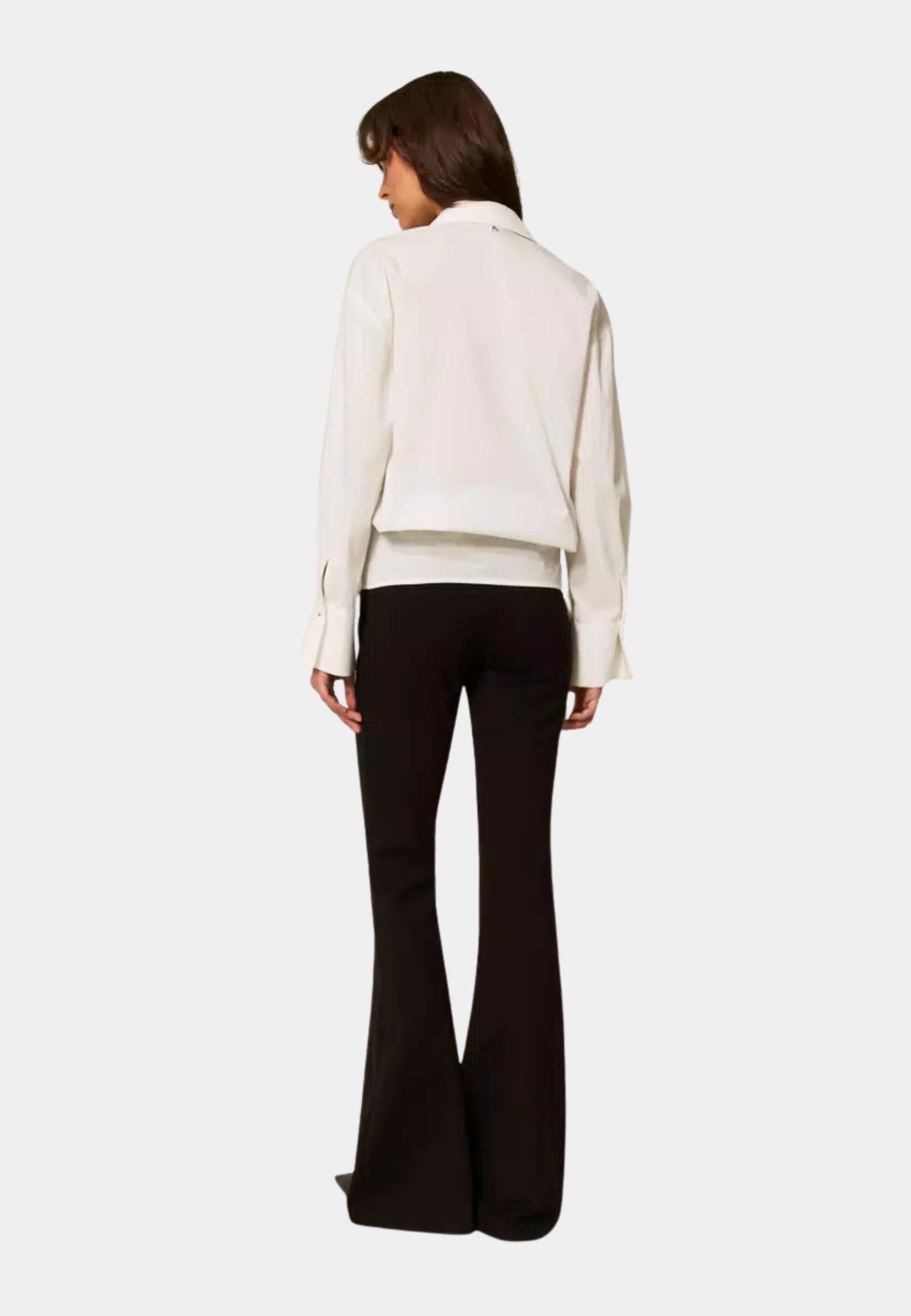 Pantaloni flare con logo - Actitude 