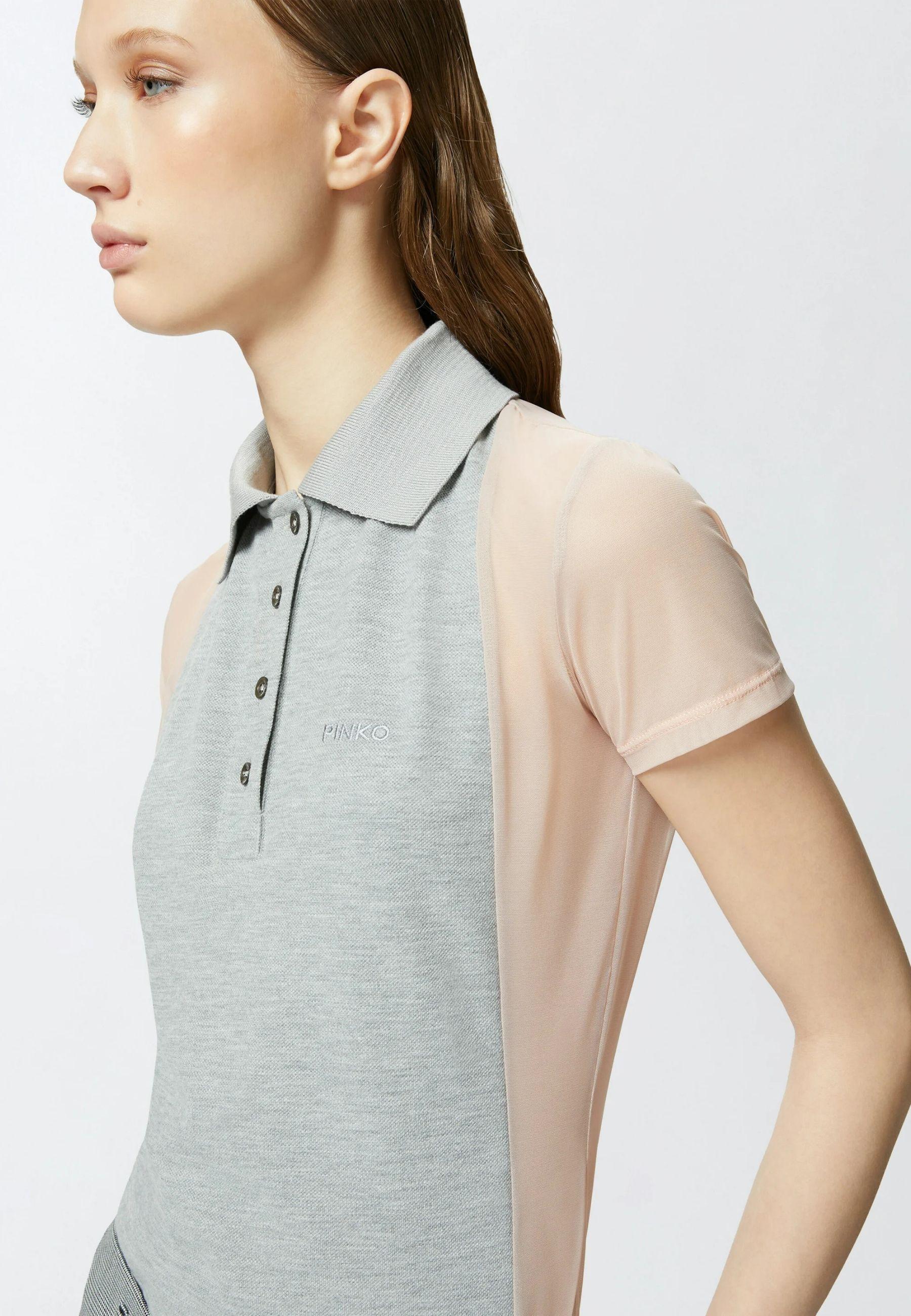 PINKO - Polo Donna PANAMERA | Mel Grey / Nude 