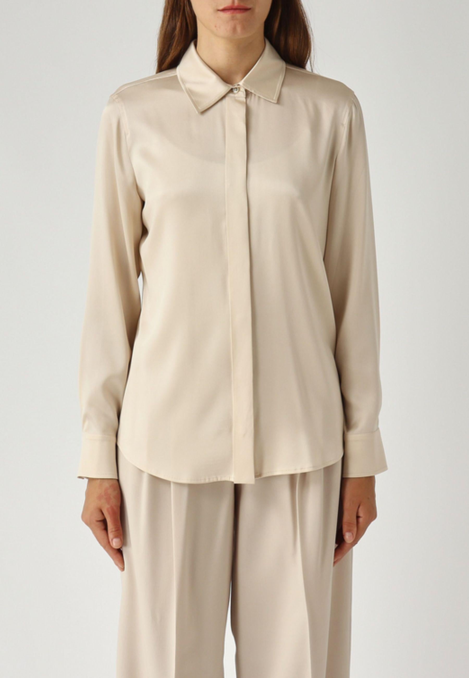 Max Mara Studio - Camicia Xero in seta stretch 